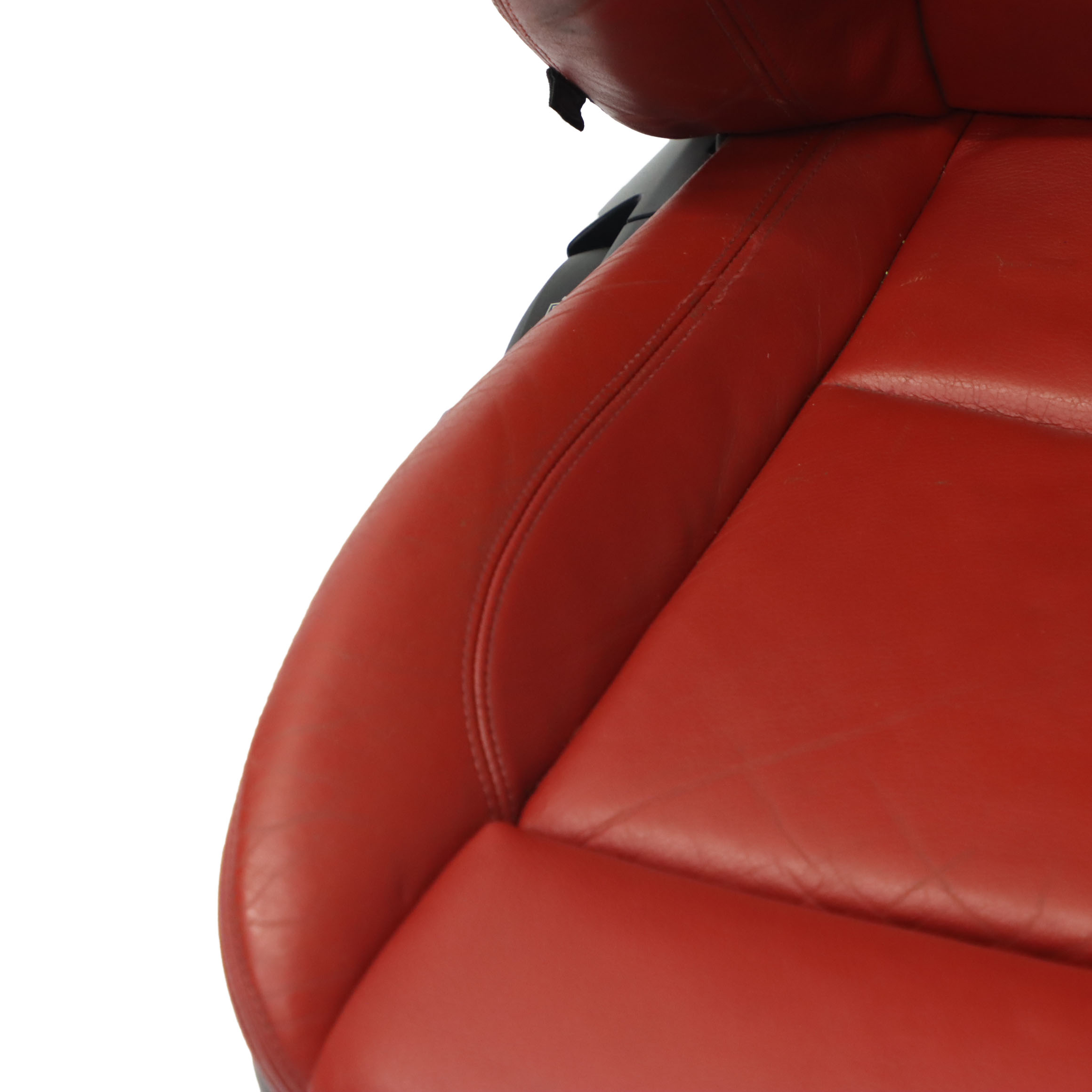 BMW E88 Convertible M Sport Front Right O/S Seat Side Red Boston Leather Heated