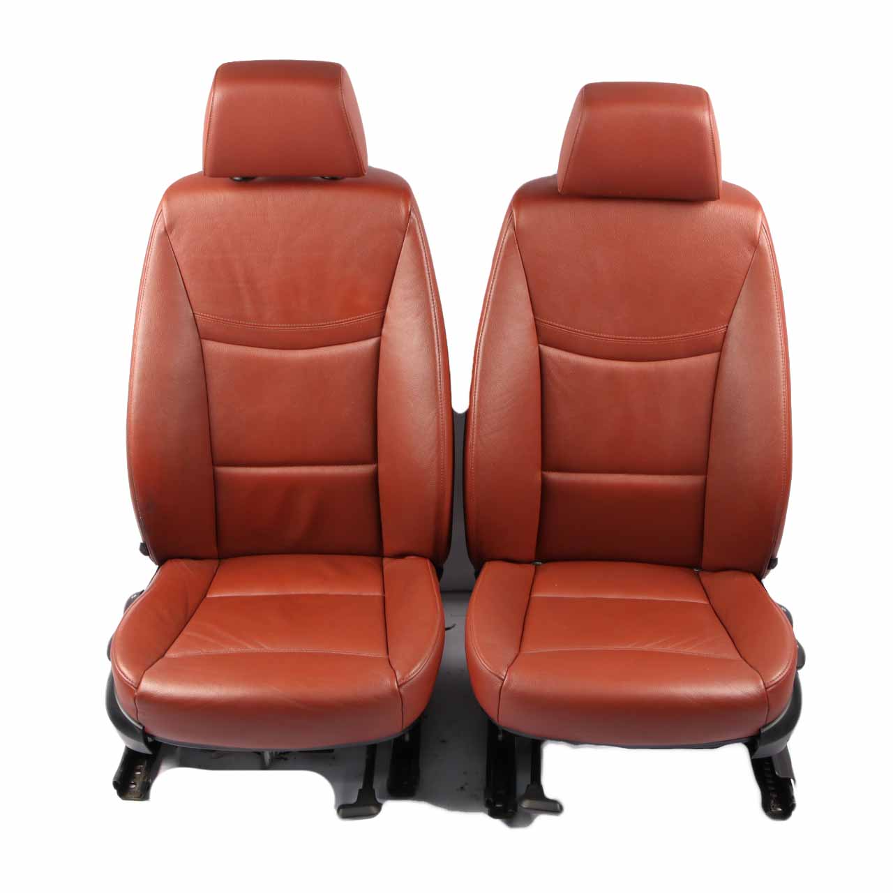 Leather Seats BMW E90 LCI Saloon Red Brown Dakota Interior Seat with Door Cards