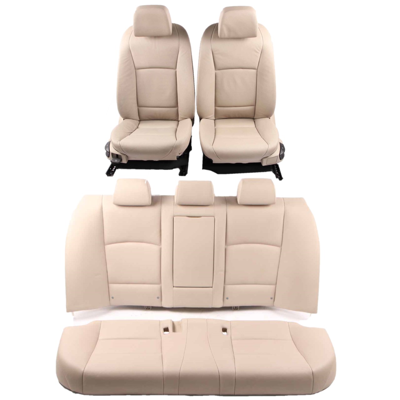 Leather Seats BMW F10 Saloon Heated Interior Leather Oyster Lumbar