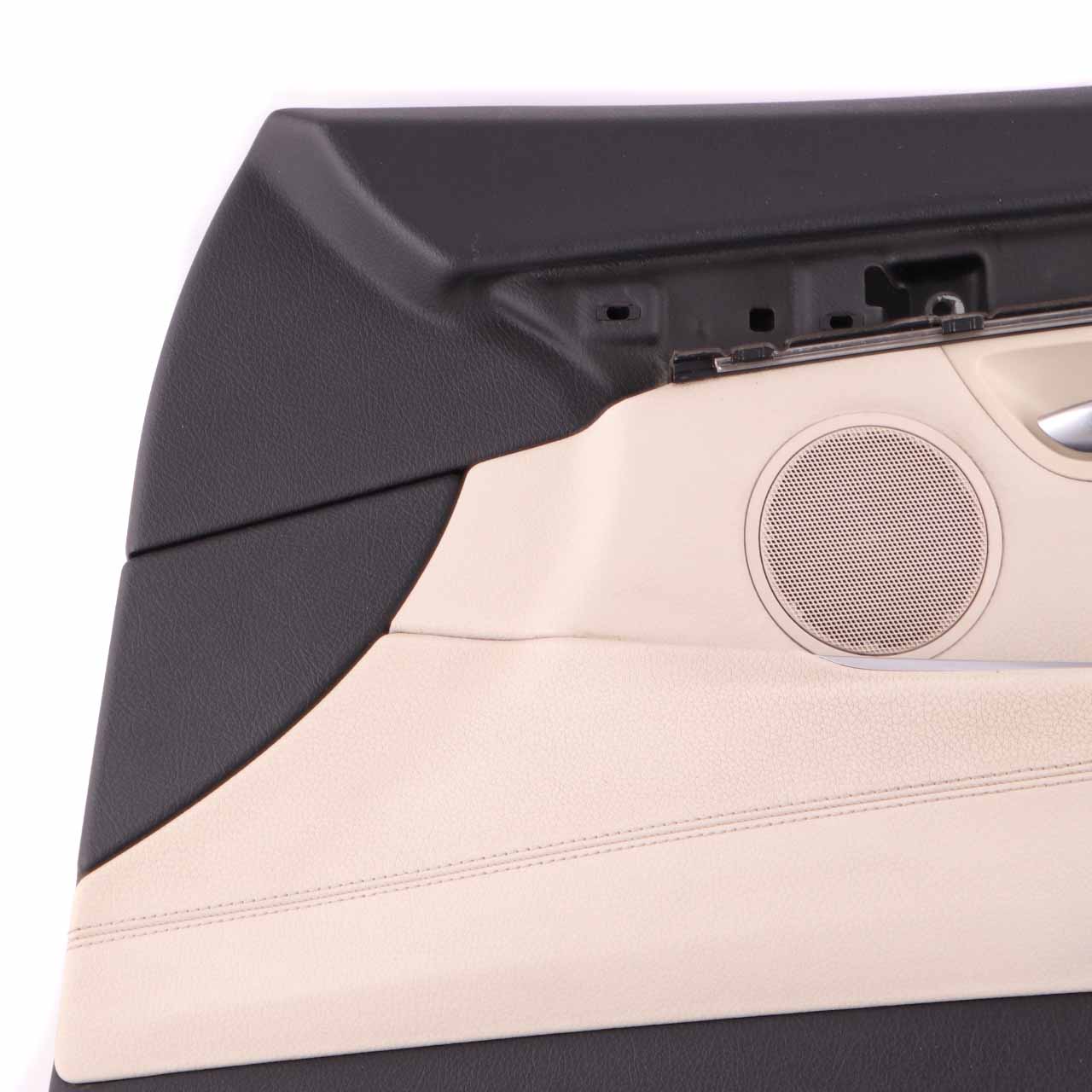 Door Card BMW F07 Front Right O/S Door Lining Trim Leather Dakota Ivory White