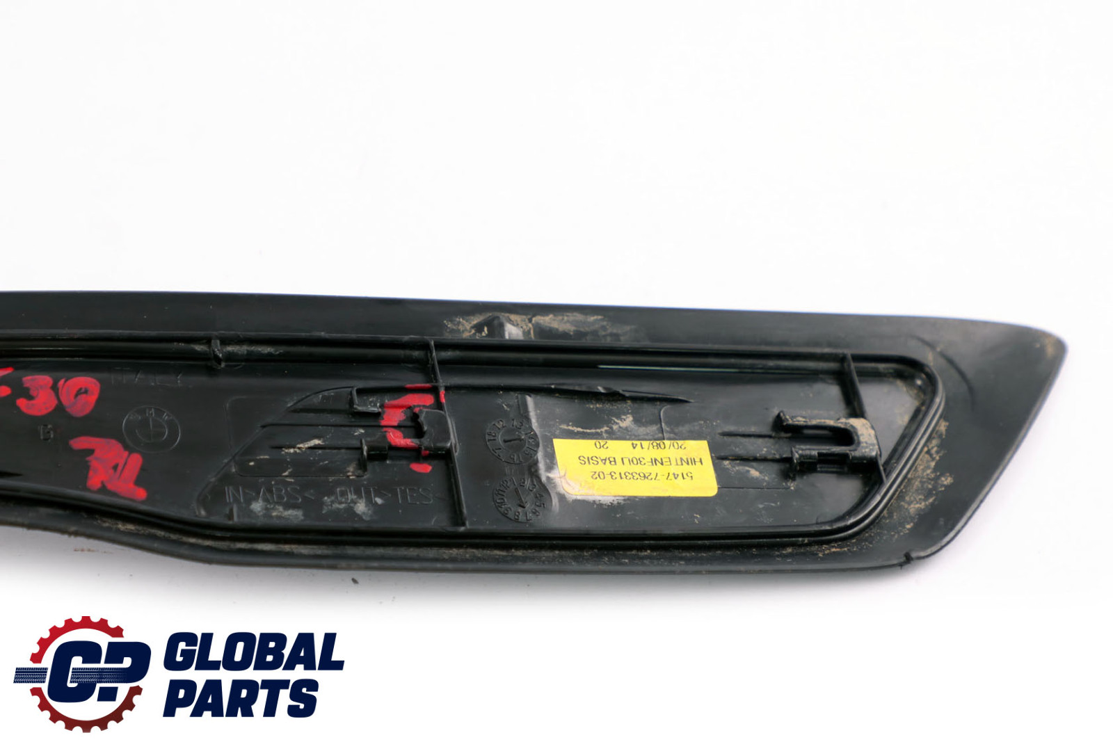 BMW 3 Series F30 F31 Cover Strip Entrance Interior Rear Left N/S 7263313