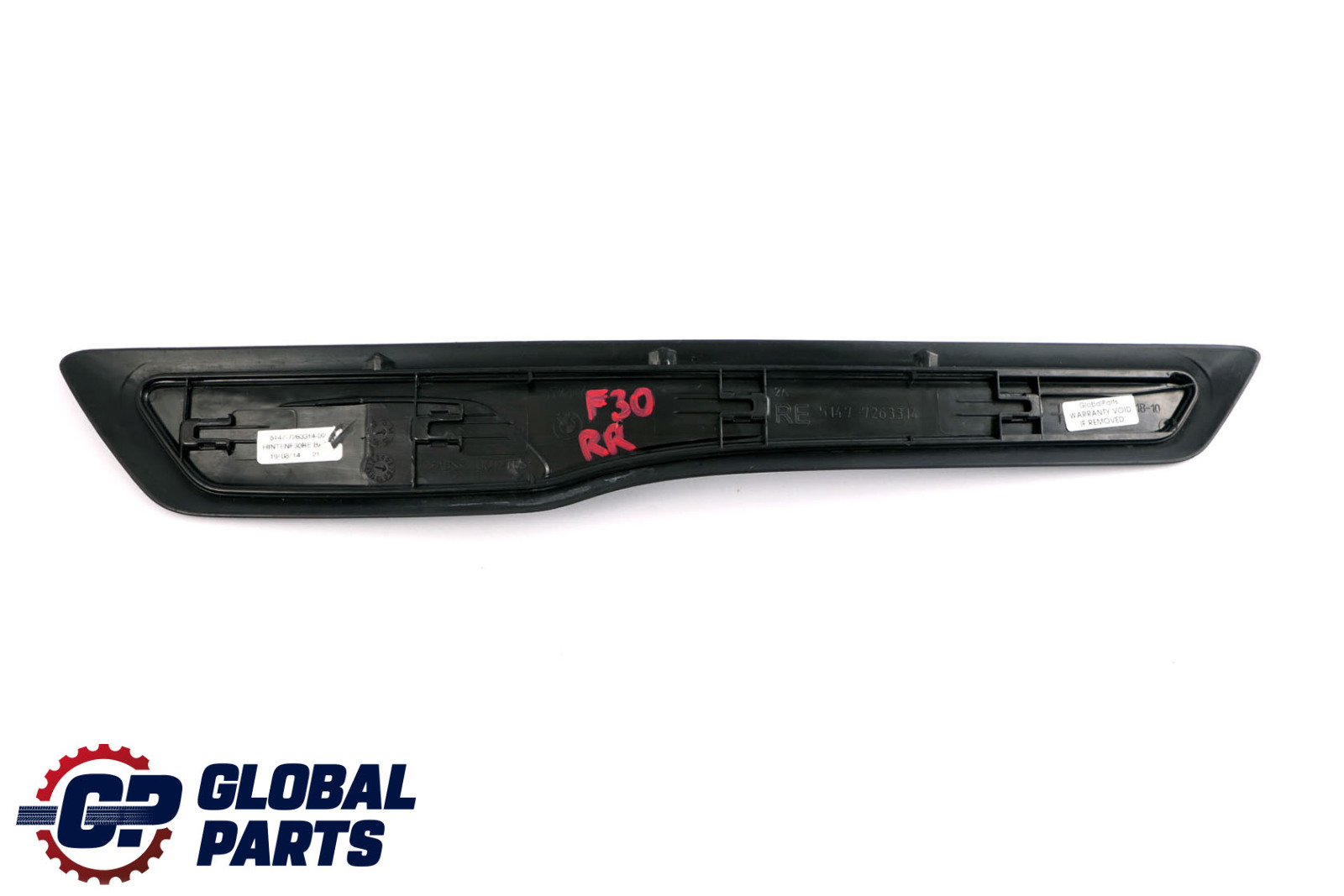 BMW 3 Series F30 F31 Cover Strip Entrance Interior Rear Right O/S 7263314