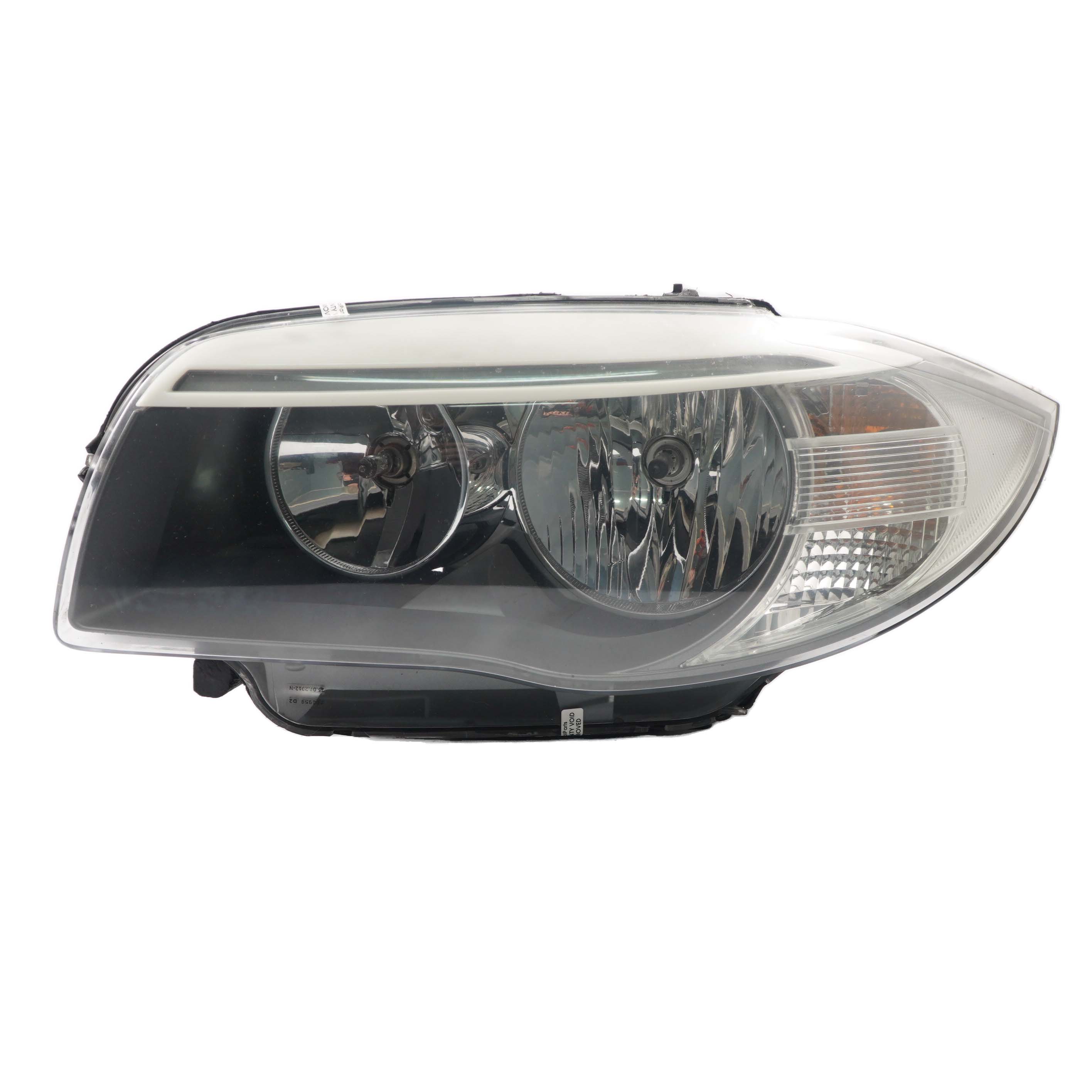 Headlight BMW E82 E88 Headlamp Light Lamp Front Left N/S 7263641