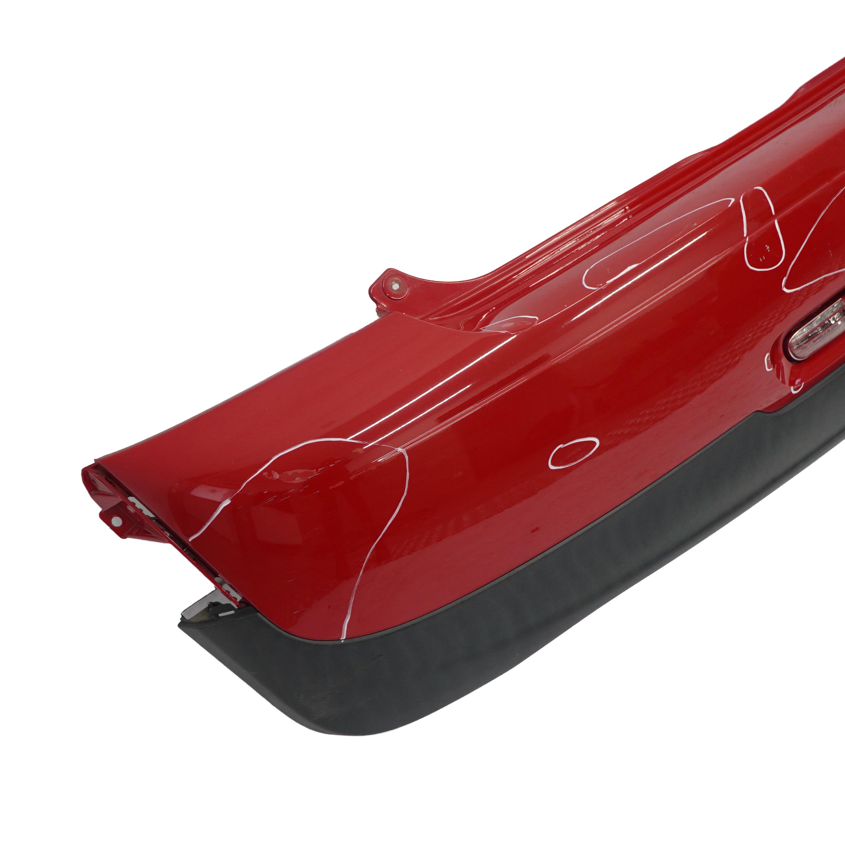 Mini Cooper R56 R57 LCI R58 Rear Bumper Trim Panel Chili Red - 851