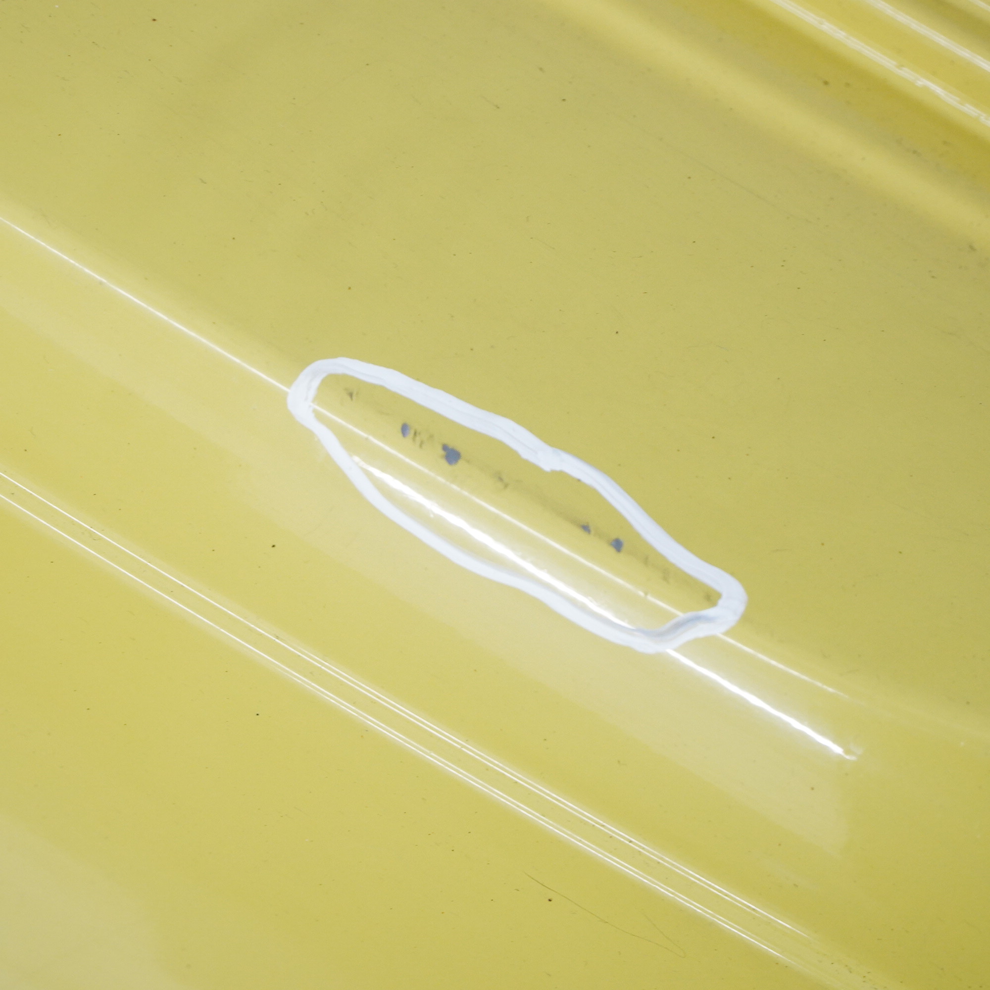 Rear Bumper Panel Mini R56 R57 LCI R58 Trim Cover Interchange Yellow - A95