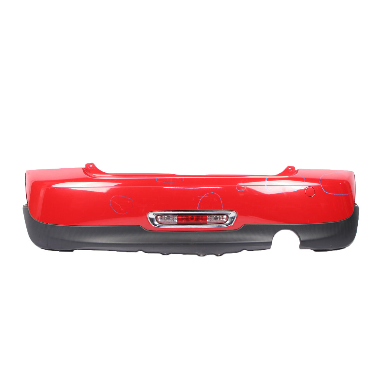 Mini R56 LCI Rear Bumper Trim Panel R57 LCI R58 Chili Red - 851