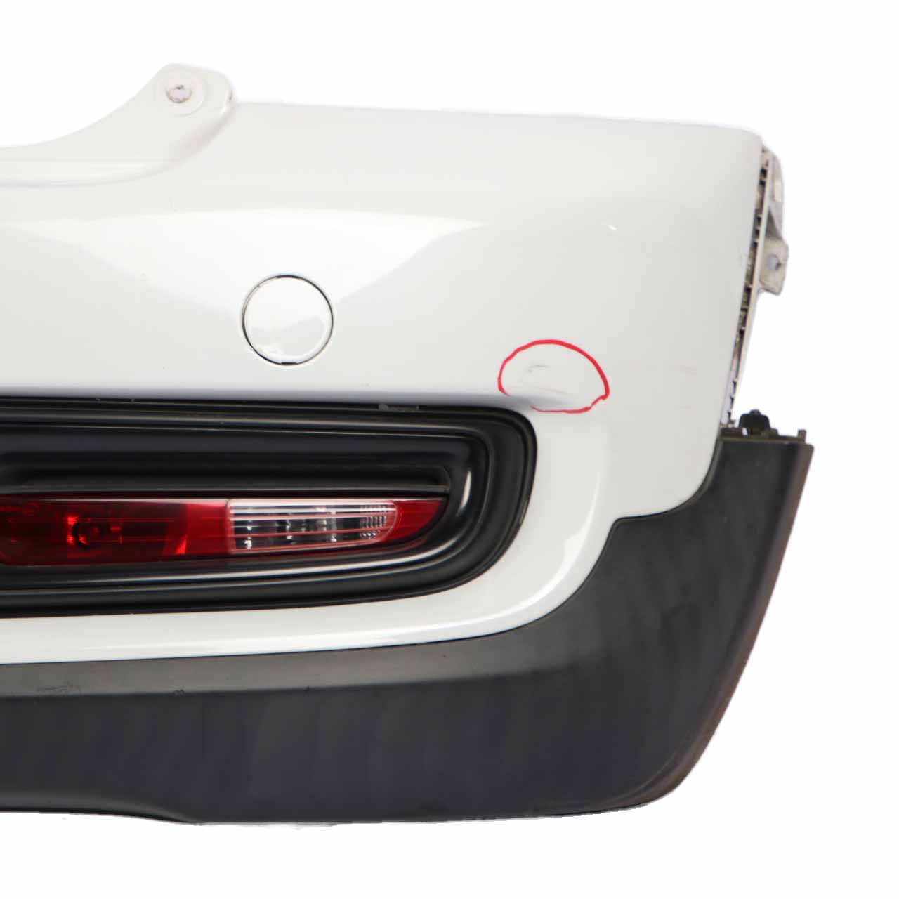 Mini Cooper S R56 R57 LCI 1 Complete Rear Bumper Trim Pepper White - 850