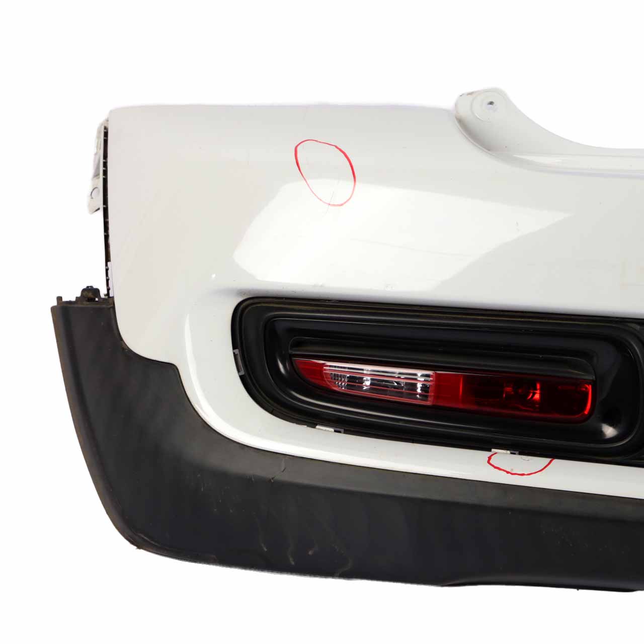 Mini Cooper S R56 R57 LCI 1 Complete Rear Bumper Trim Pepper White - 850