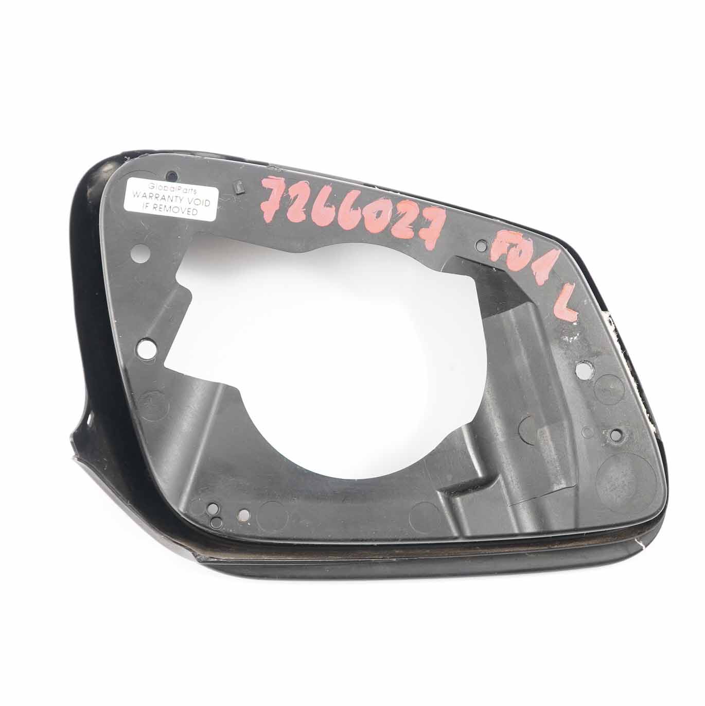 Wing Mirror Ring BMW E60 E61 LCI F10 Supporting Left N/S Outside Black 7266027