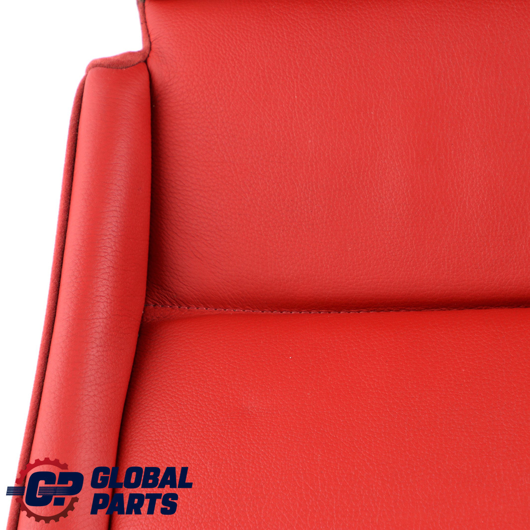 BMW 3 Series E92 Coupe Rear Left Seat N/S Cover Couch Bench Red Leather