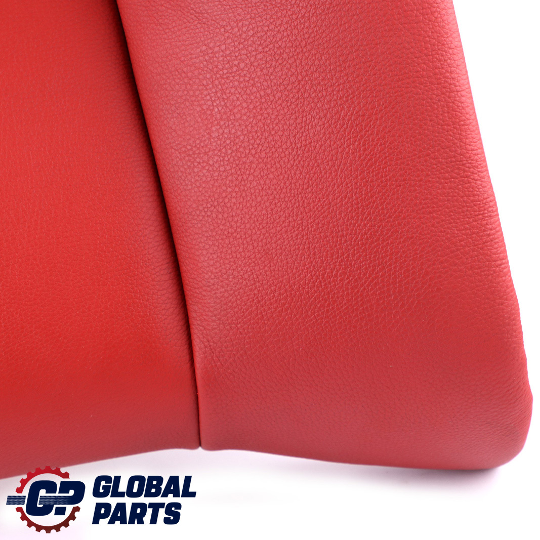 BMW 3 Series E92 Coupe Rear Left Seat N/S Cover Couch Bench Red Leather