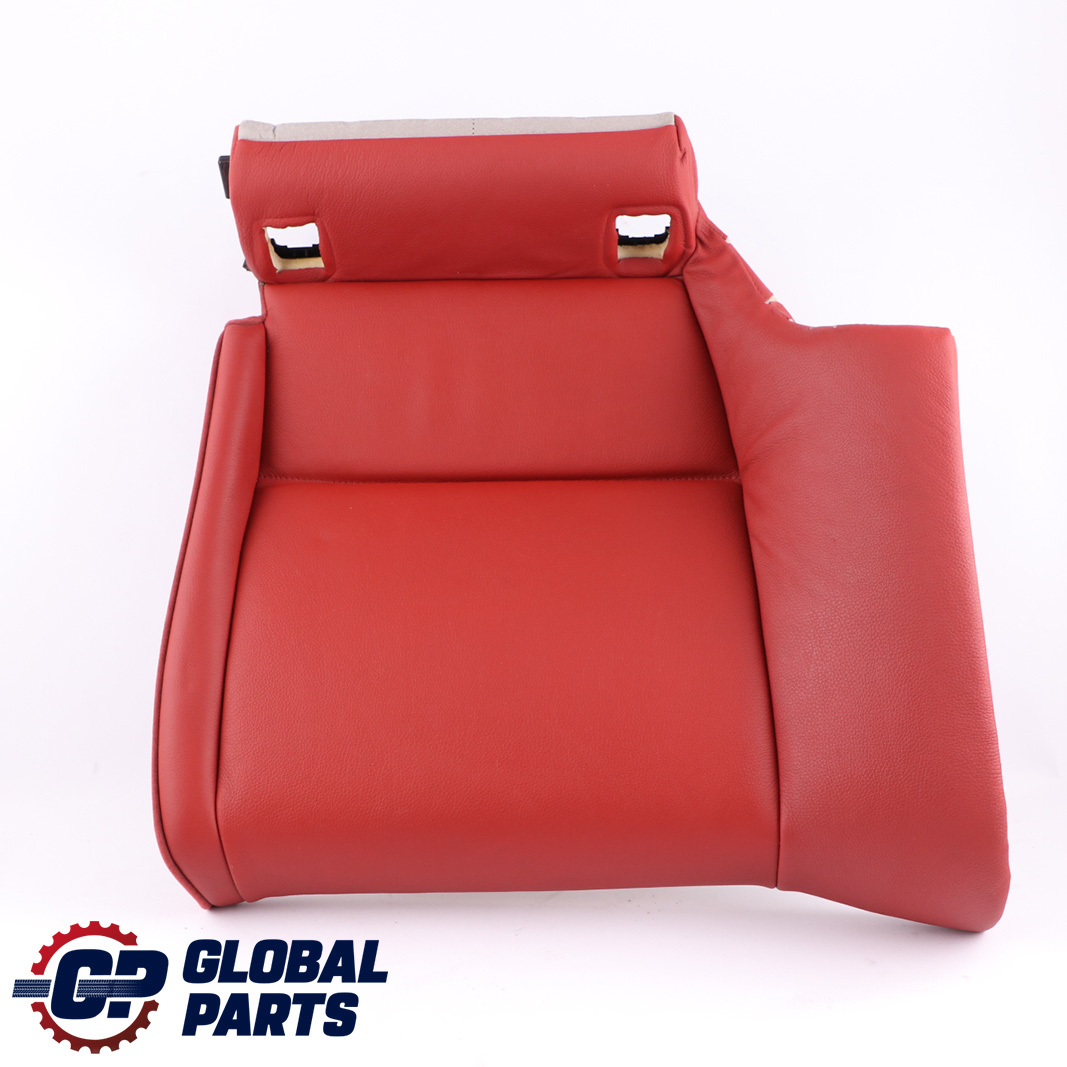 BMW 3 Series E92 Coupe Rear Left Seat N/S Cover Couch Bench Red Leather