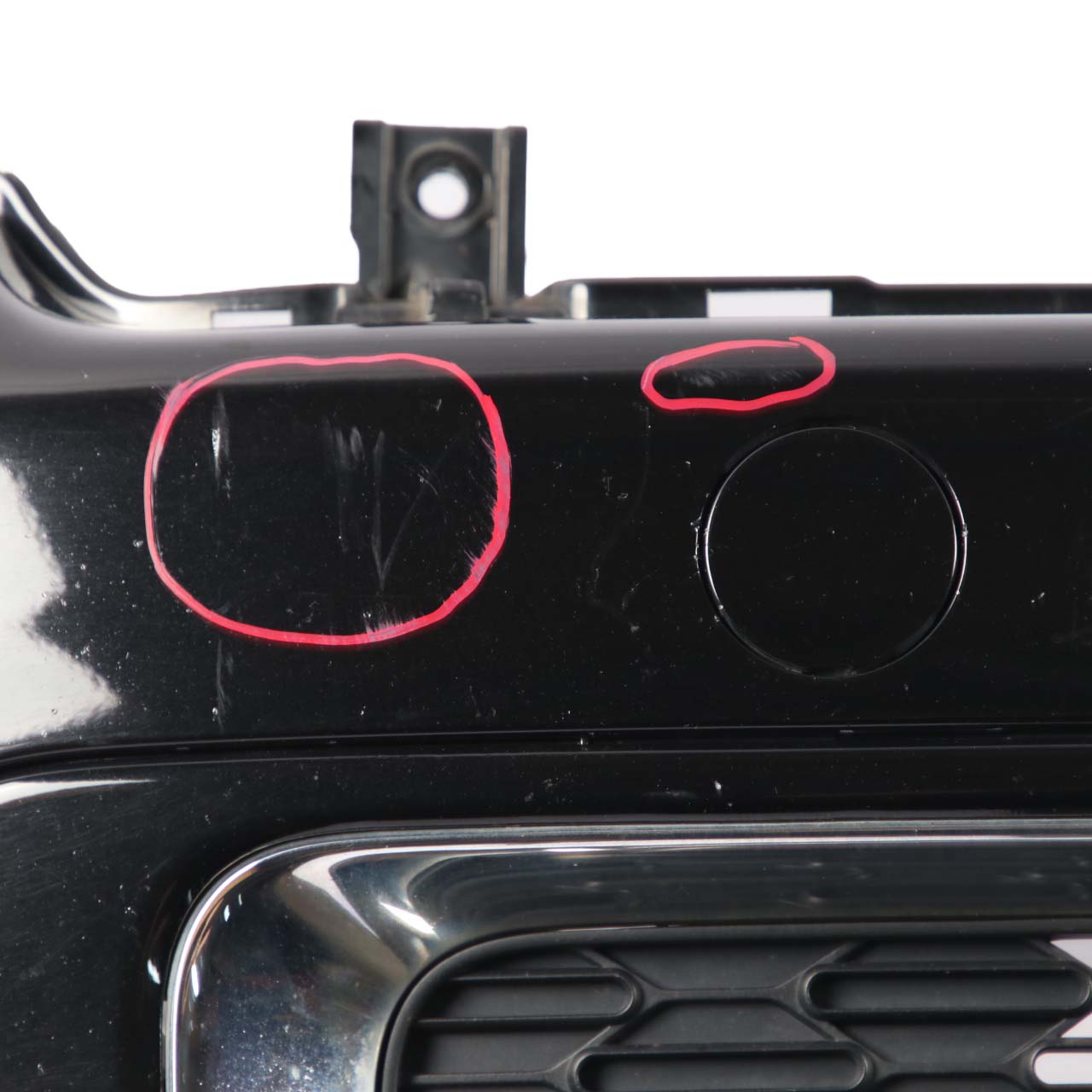 Mini R55 R56 LCI Front Bumper Complete Trim Panel Midnight Black - A94