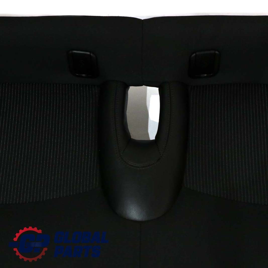 Mini Cooper R56 LCI Rear Seat Sofa Bench Couch Half Leather Carbon Black