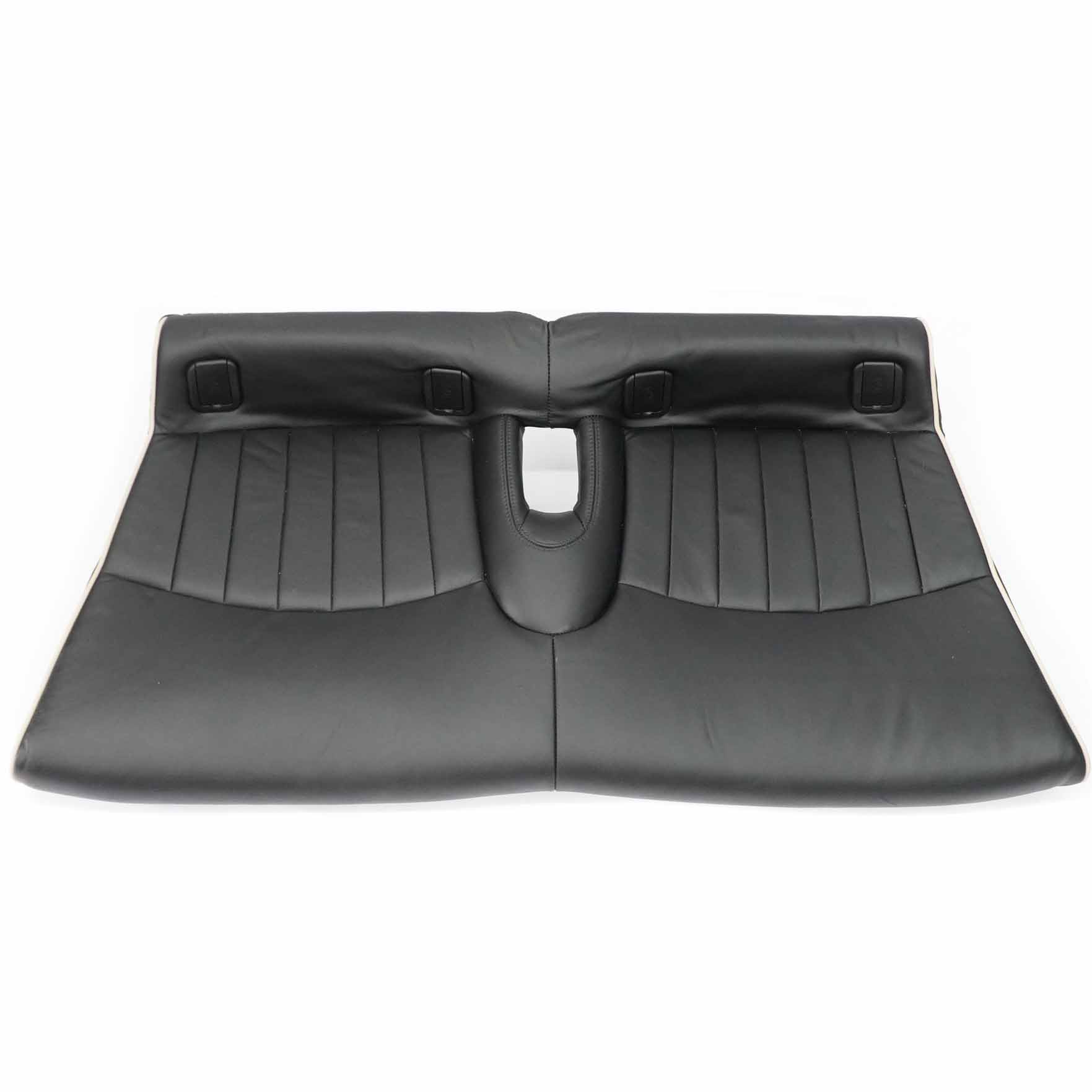 Rear Seat Bench Mini R55 R56 R57 Rear Seat Sofa Couch Leather Carbon Black