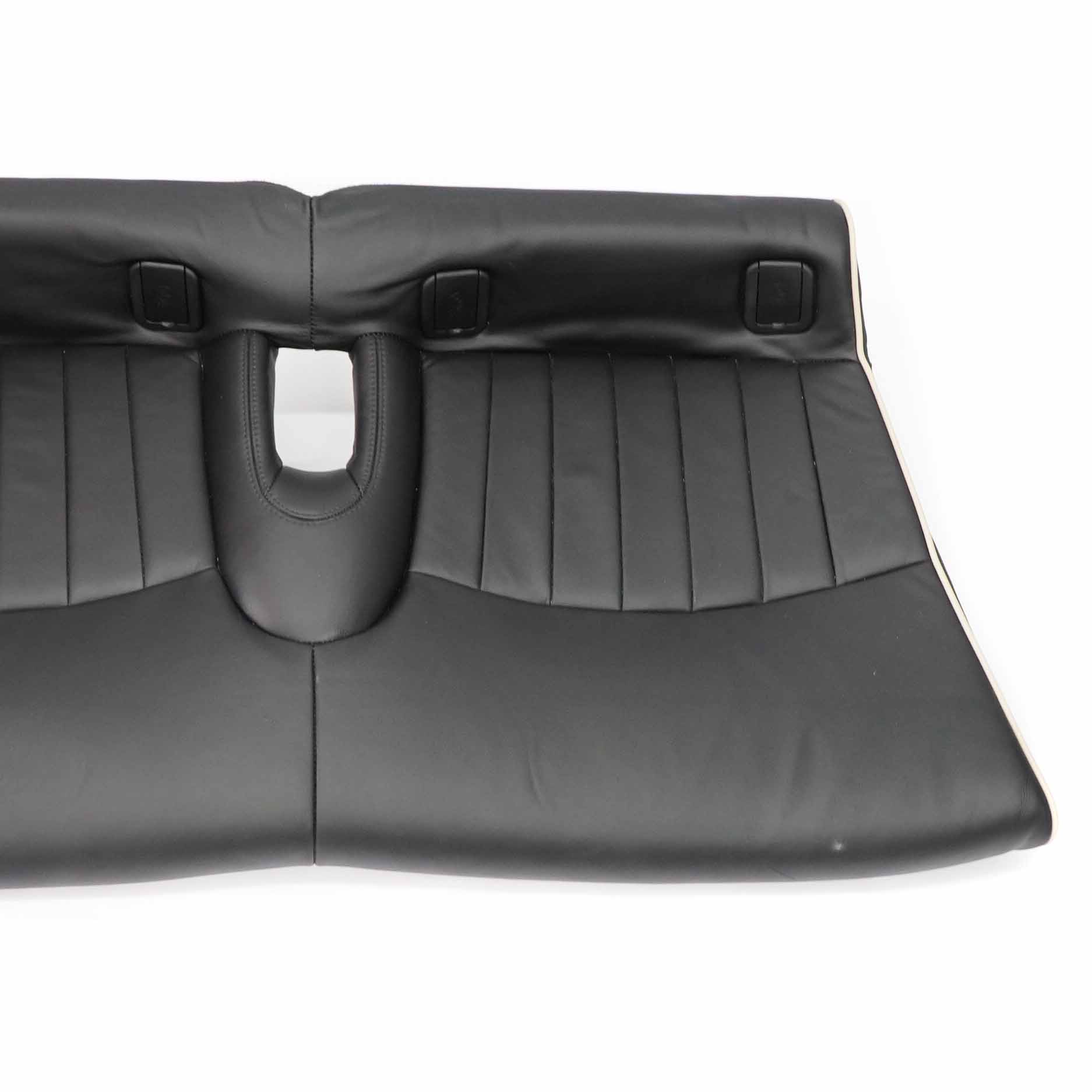 Rear Seat Bench Mini R55 R56 R57 Rear Seat Sofa Couch Leather Carbon Black