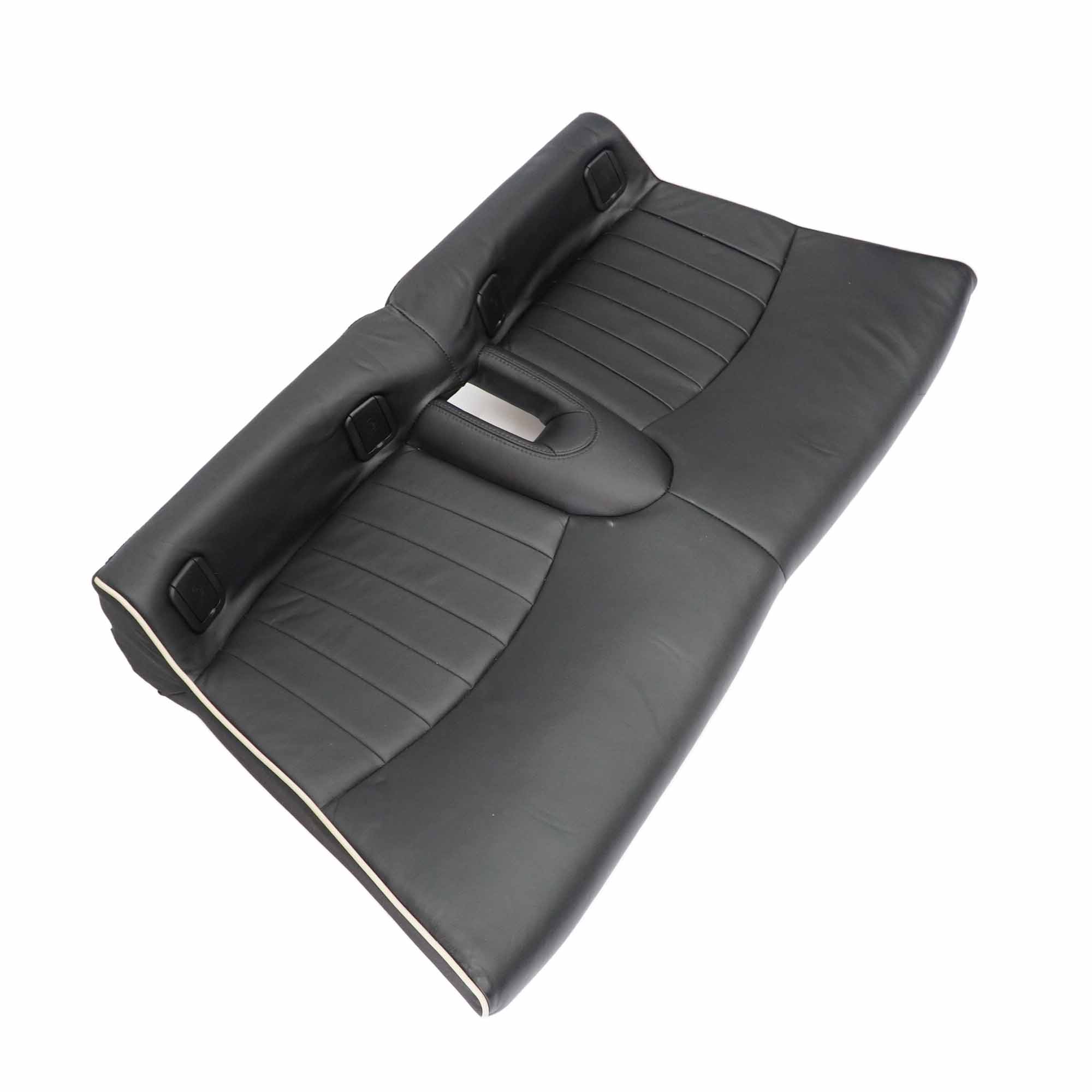 Rear Seat Bench Mini R55 R56 R57 Rear Seat Sofa Couch Leather Carbon Black