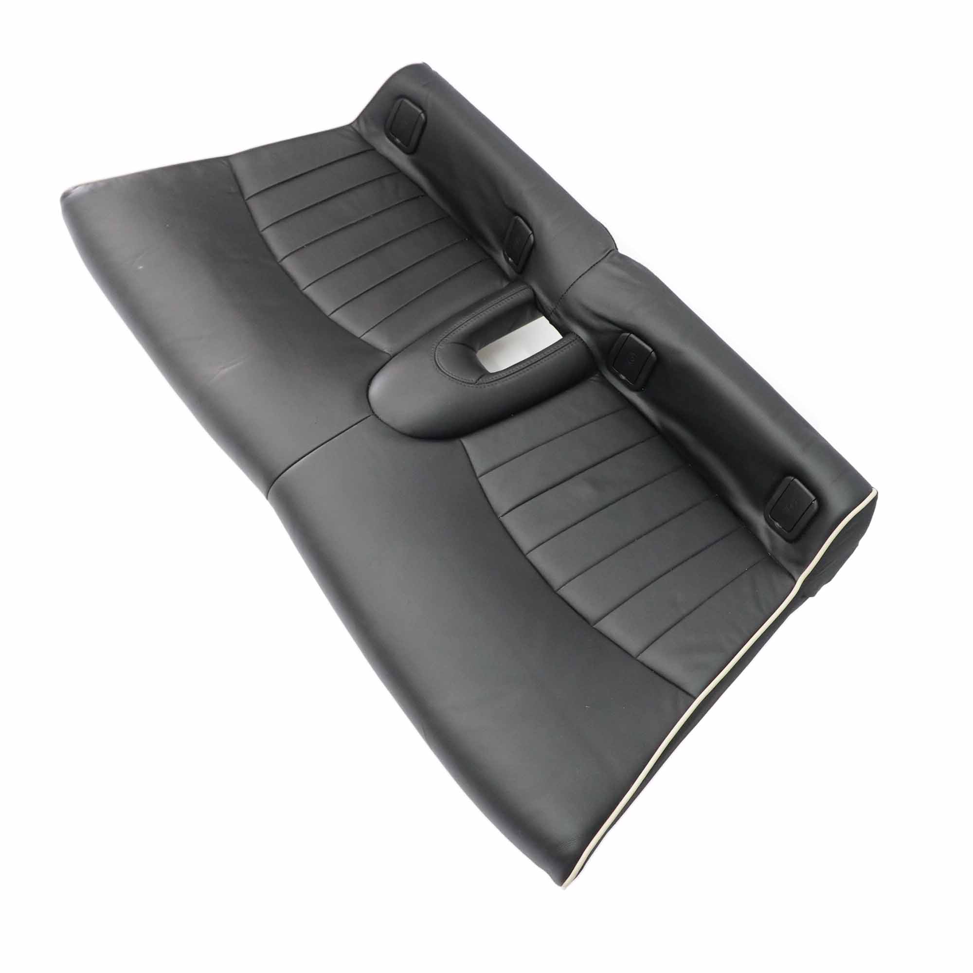 Rear Seat Bench Mini R55 R56 R57 Rear Seat Sofa Couch Leather Carbon Black