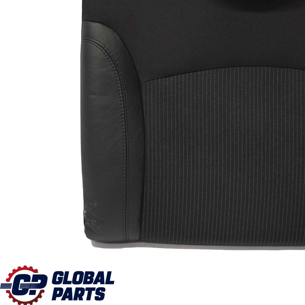 Mini Cooper One R56 LCI Rear Left N/S Seat Backrest Cloth / Leather  Black