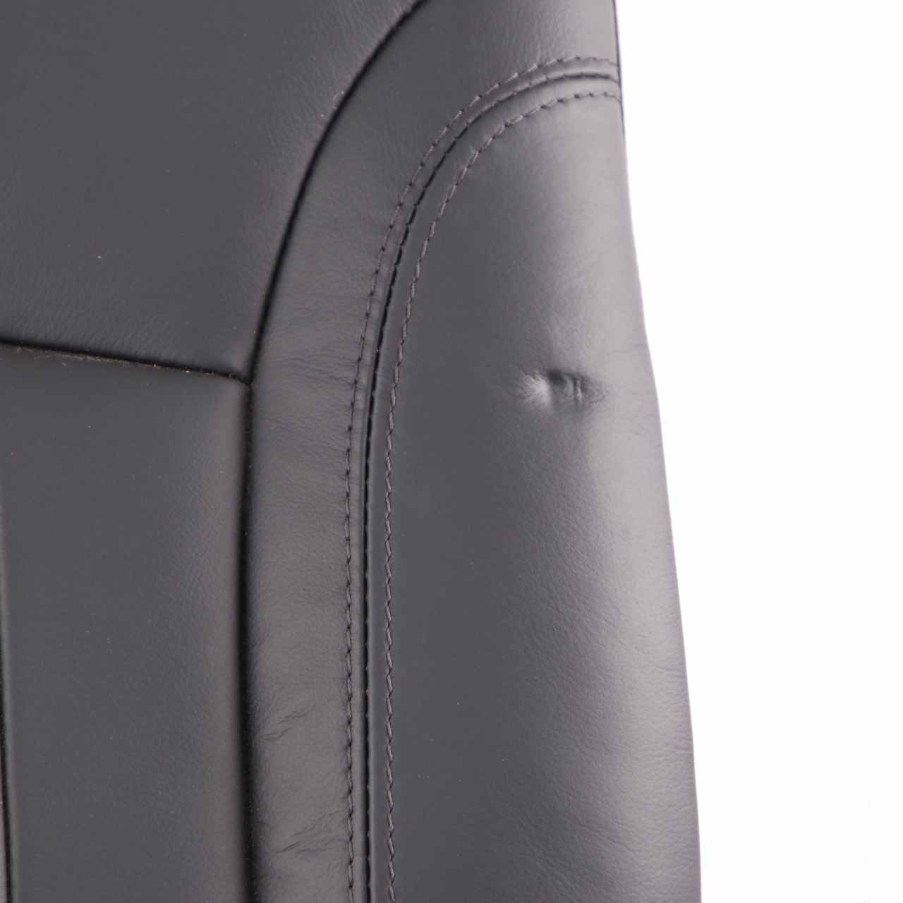 Mini Cooper R55 R56 Rear Right O/S Back Seat Backrest Black Leather