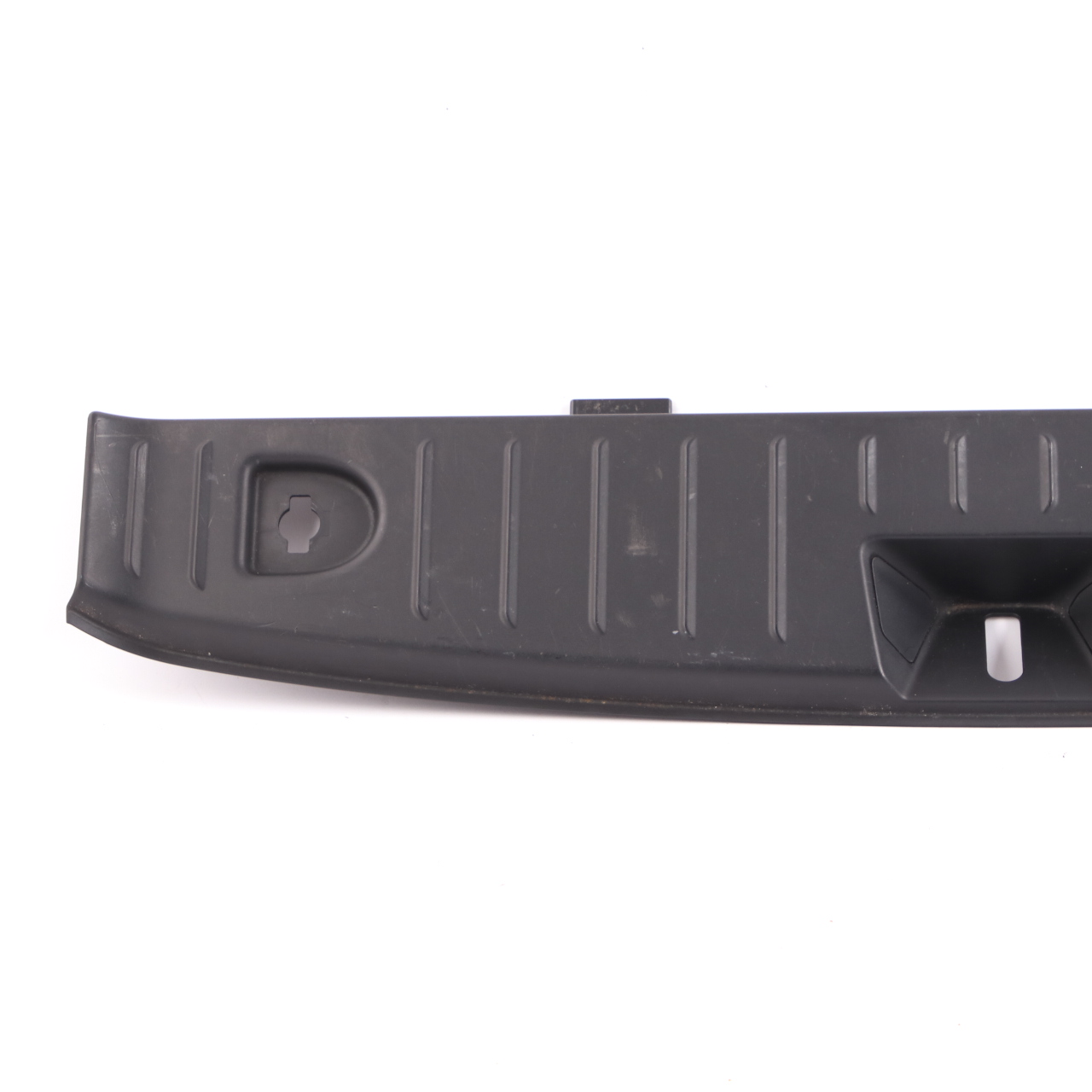 BMW i3 I01 Boot Trunk Lock Loading Sill Cover Trim Panel Black 7272383