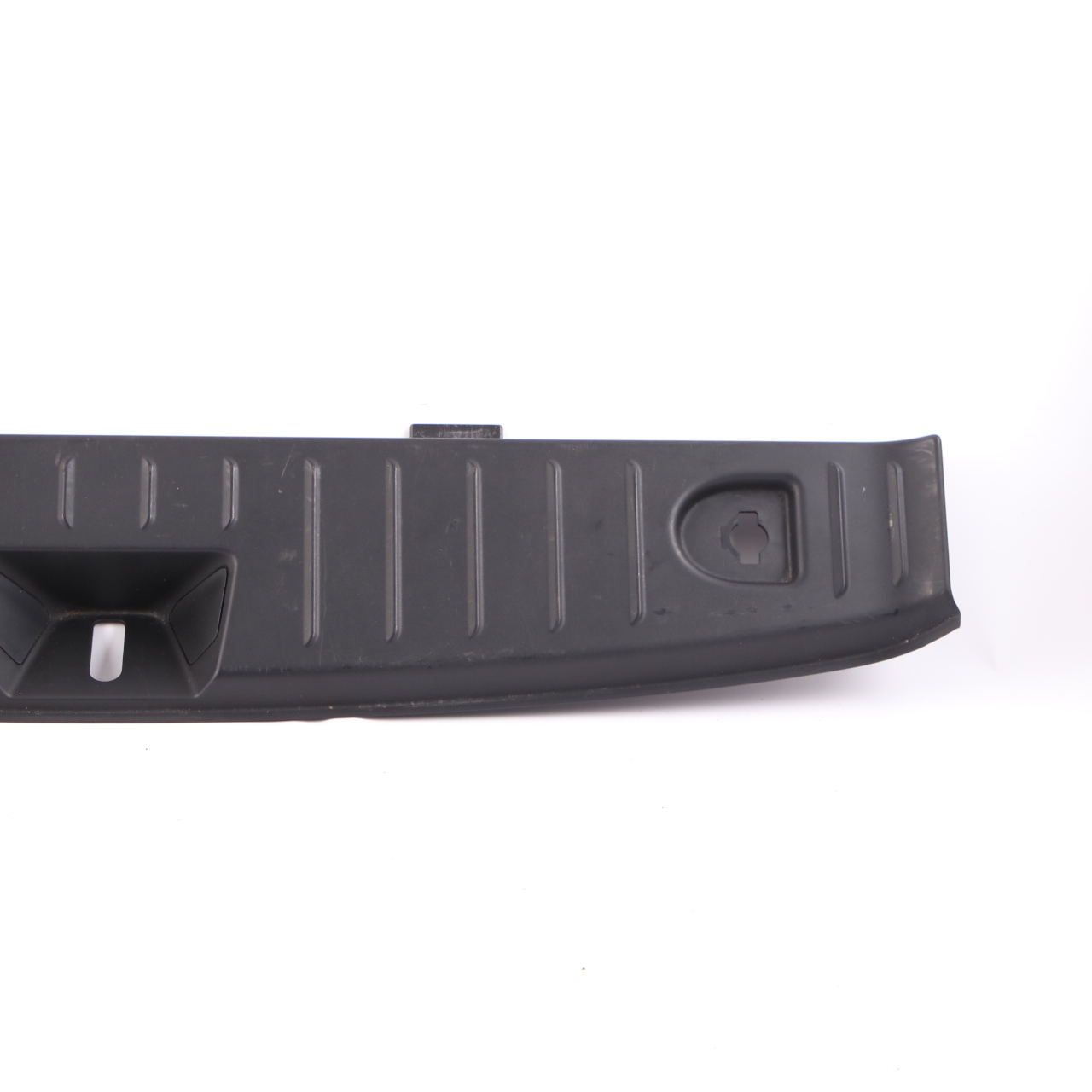 BMW i3 I01 Boot Trunk Lock Loading Sill Cover Trim Panel Black 7272383