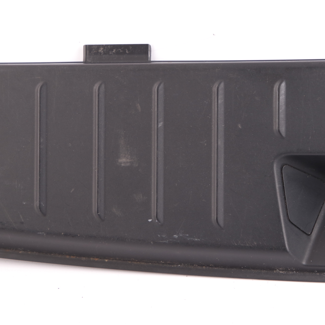 BMW i3 I01 Boot Trunk Lock Loading Sill Cover Trim Panel Black 7272383