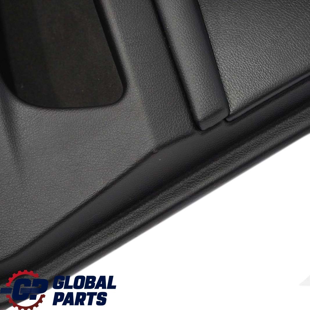 BMW 5 F10 F11 Rear Left N/S Door Card Lining Trim Panel Black Leather