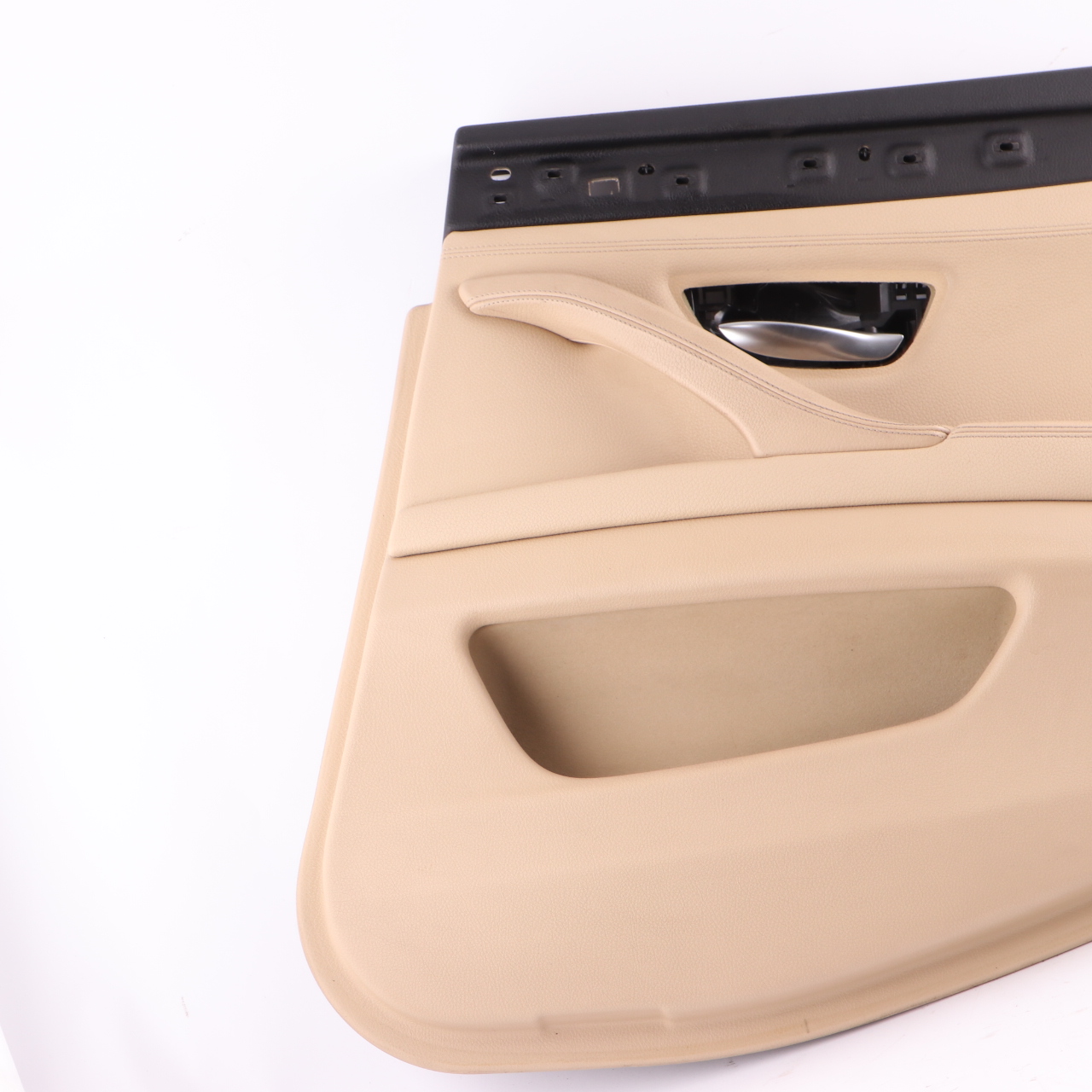 BMW F10 F11 Door Card Rear Right O/S Lining Panel Leather Beige 7273282