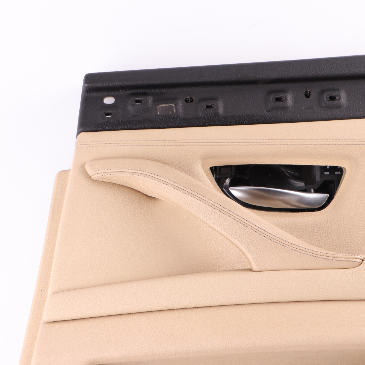 BMW F10 F11 Door Card Rear Right O/S Lining Panel Leather Beige 7273282