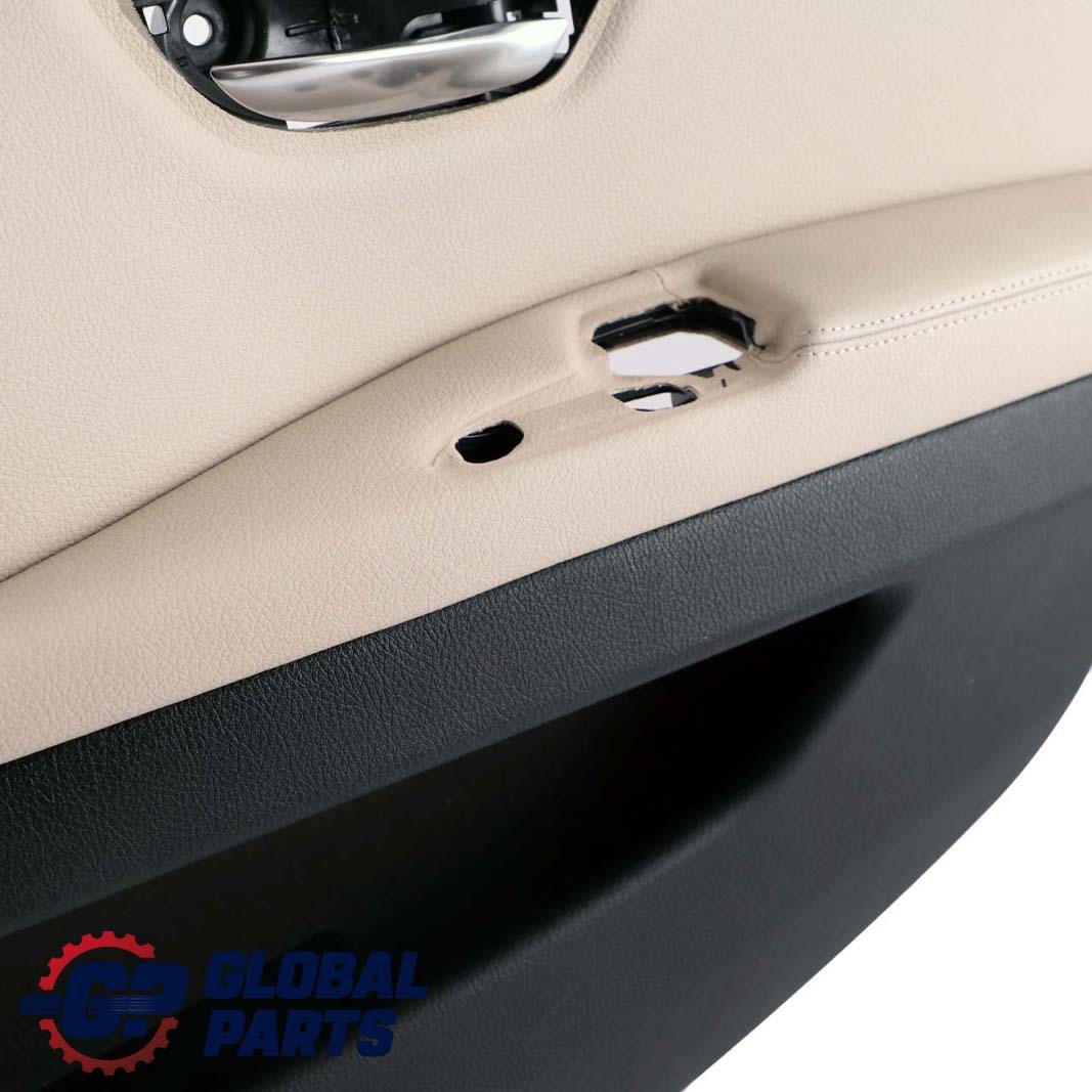 BMW 5 Series F10 F11 Rear Right O/S Door Card Lining Panel Leather Oyster