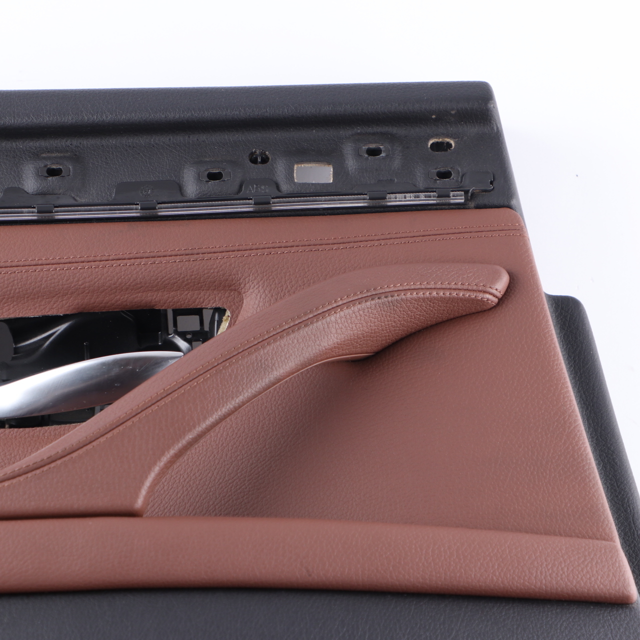 BMW F10 F11 Door Card Rear Left N/S Lining Panel Leather Cinnamon Brown