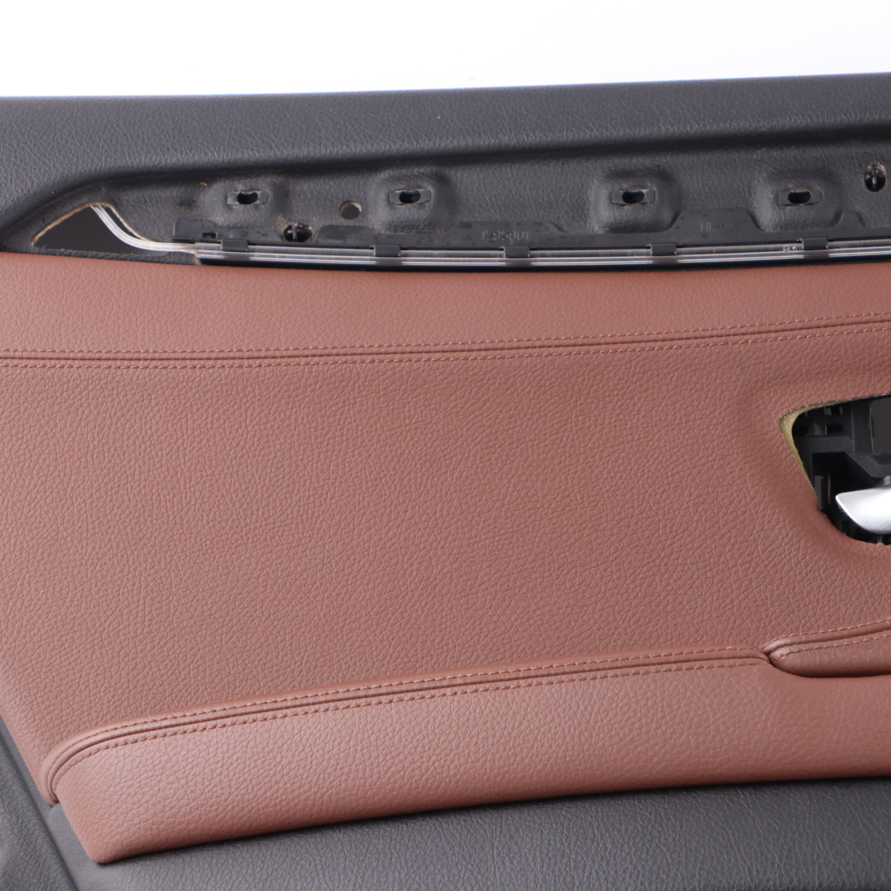 BMW F10 F11 Door Card Rear Left N/S Lining Panel Leather Cinnamon Brown