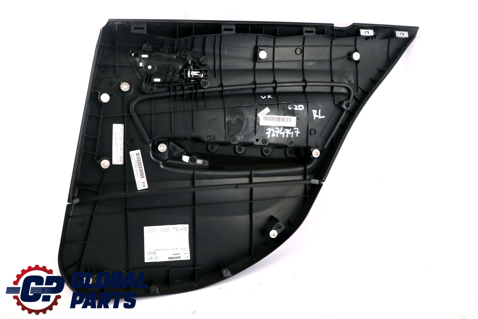 BMW F20 Rear Left N/S Door Lining Card Leather Dakota Black