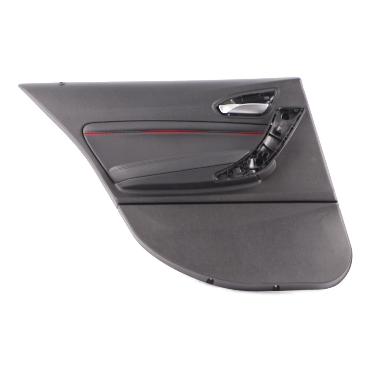 BMW F20 Door Card Rear Left N/S Lining Leather Dakota Black Red