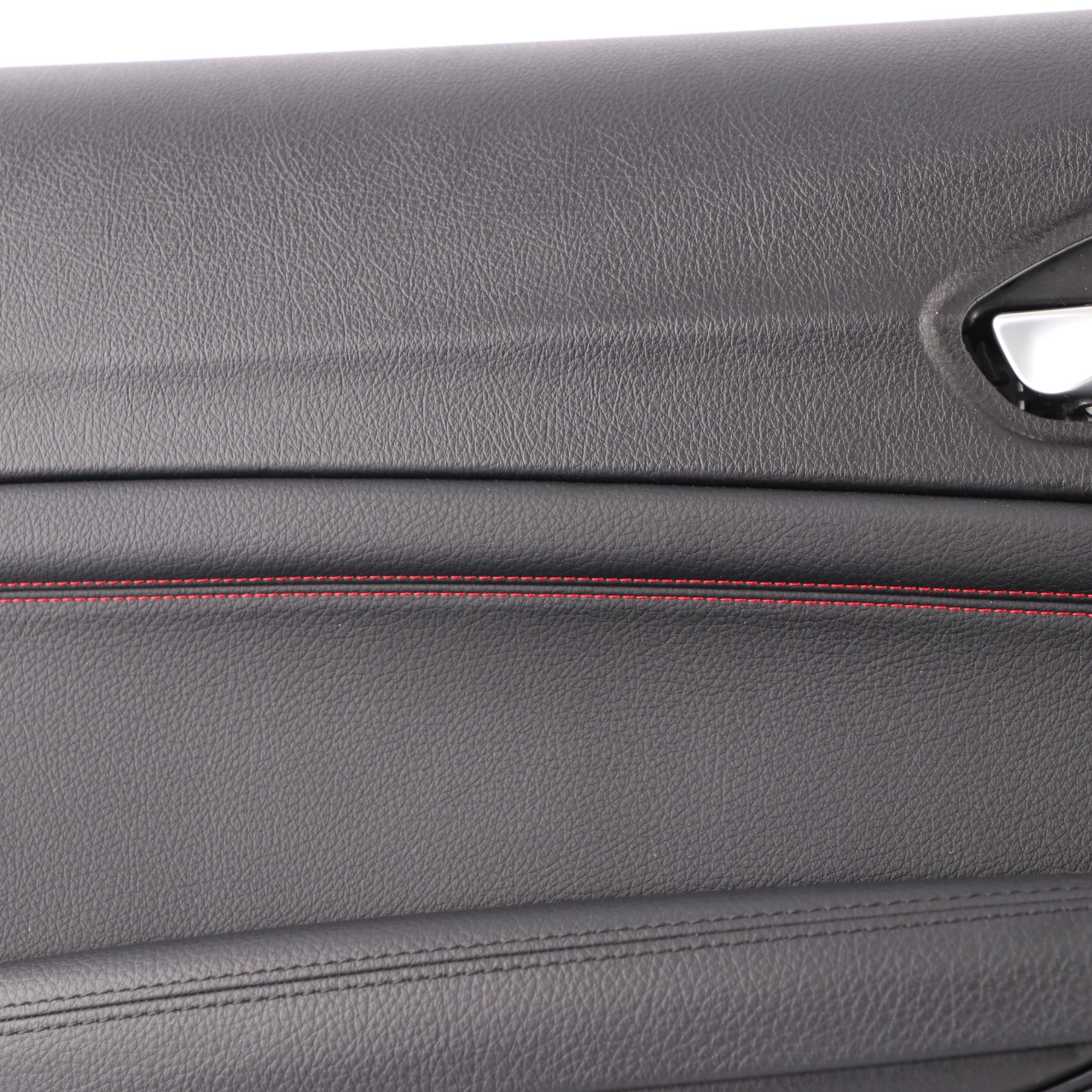 BMW F20 Door Card Rear Left N/S Lining Leather Dakota Black Red