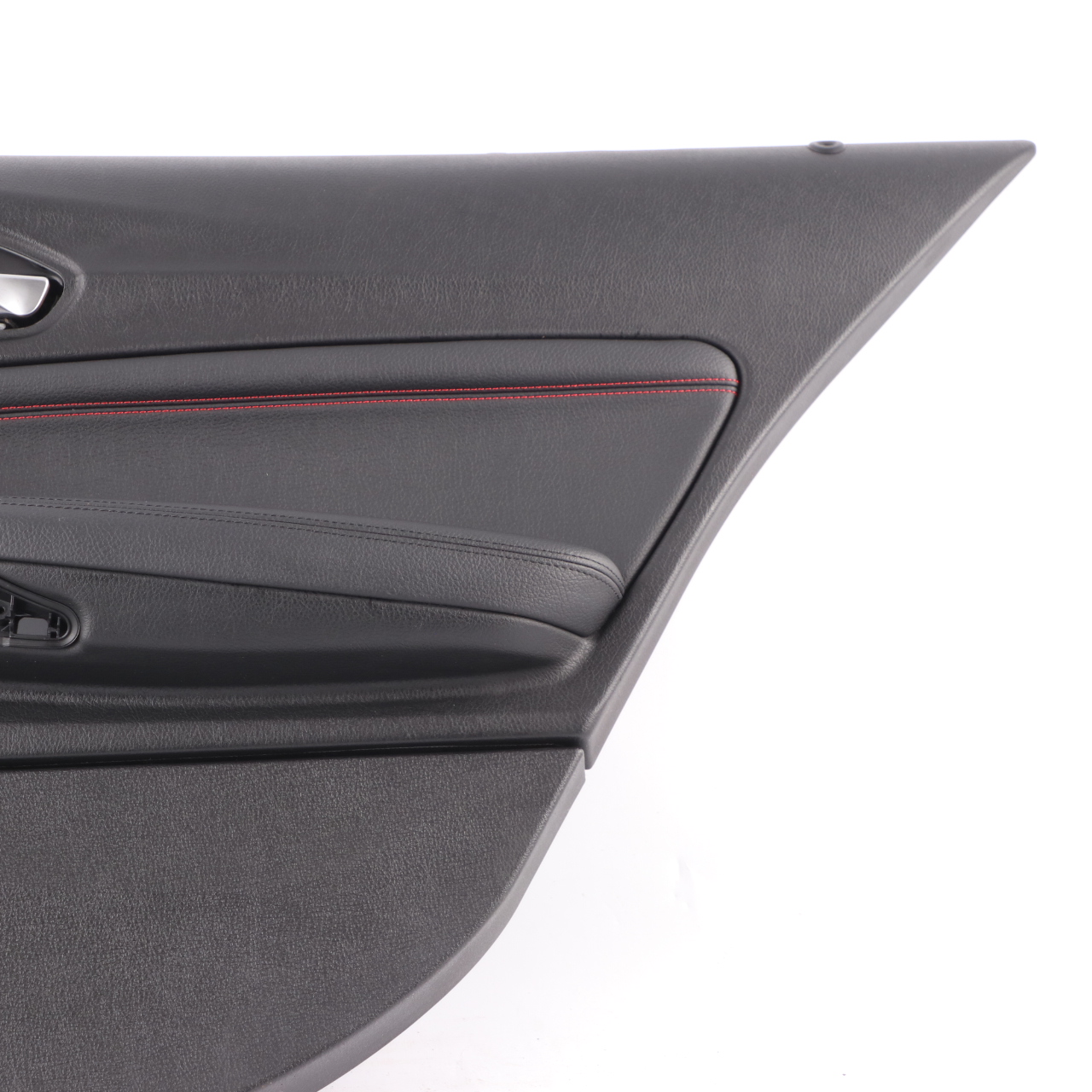 BMW F20 Door Card Rear Right O/S Lining Leather Dakota Black Red