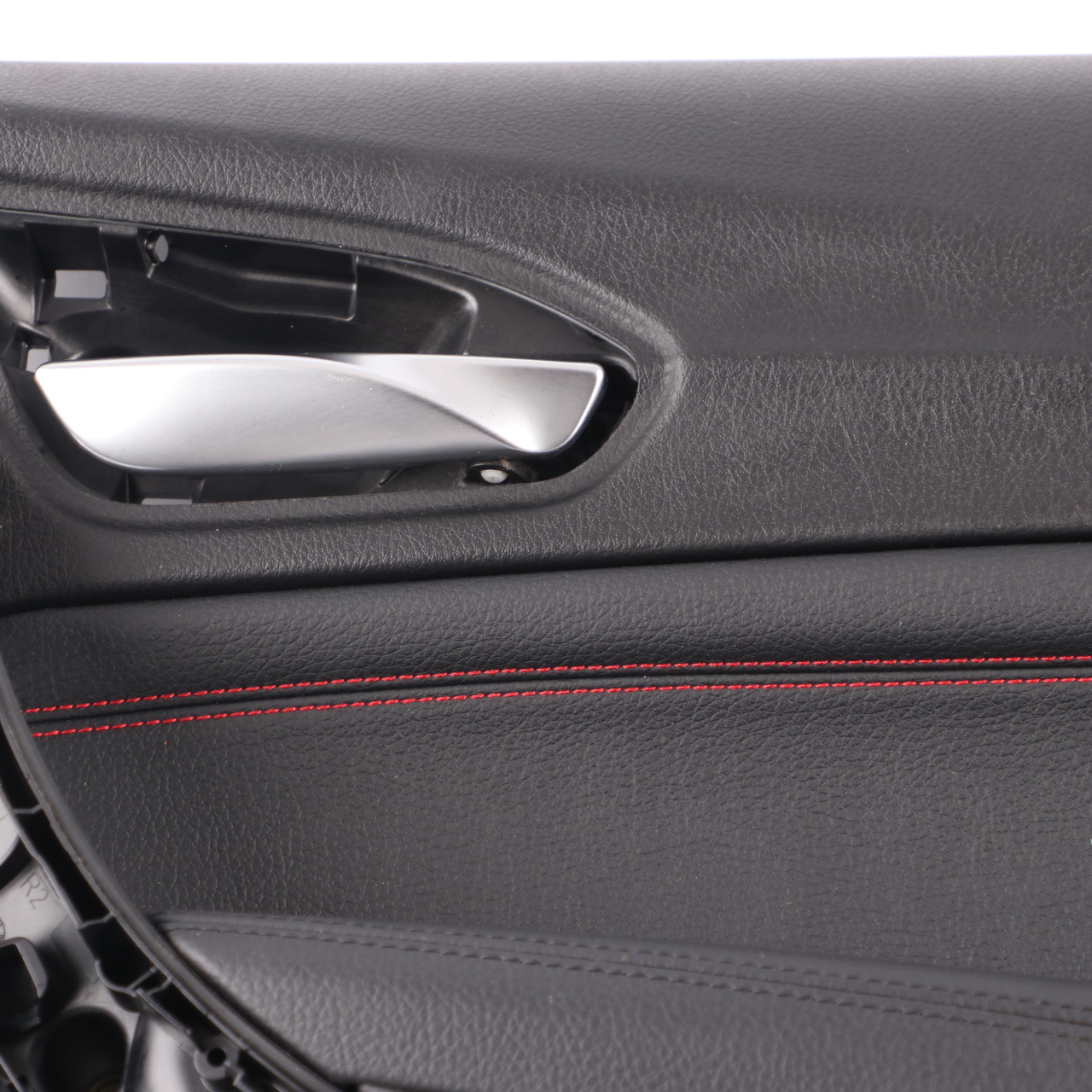 BMW F20 Door Card Rear Right O/S Lining Leather Dakota Black Red