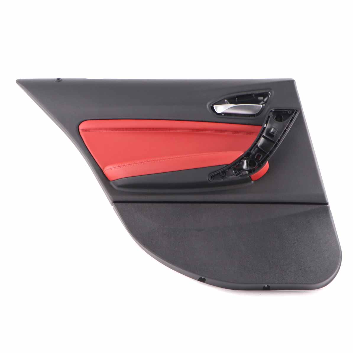 BMW F20 Door Card Rear Left N/S Lining Leather Dakota Coral Red Black