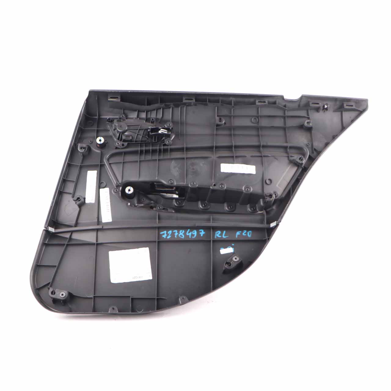 BMW F20 Door Card Rear Left N/S Lining Leather Dakota Coral Red Black