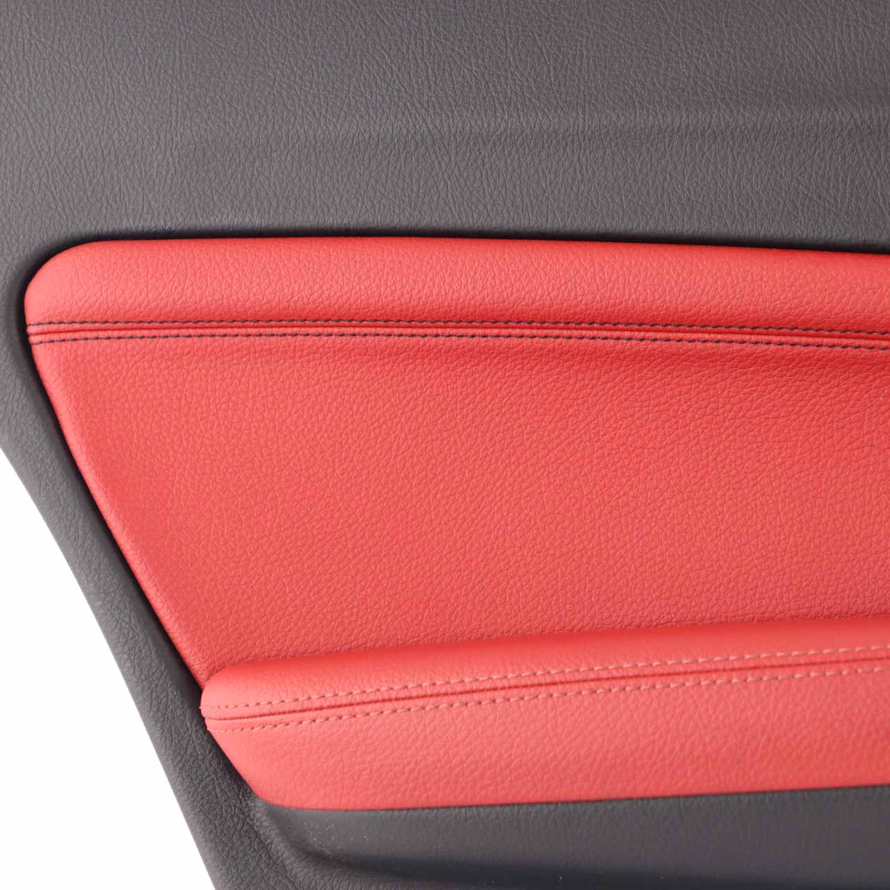 BMW F20 Door Card Rear Left N/S Lining Leather Dakota Coral Red Black