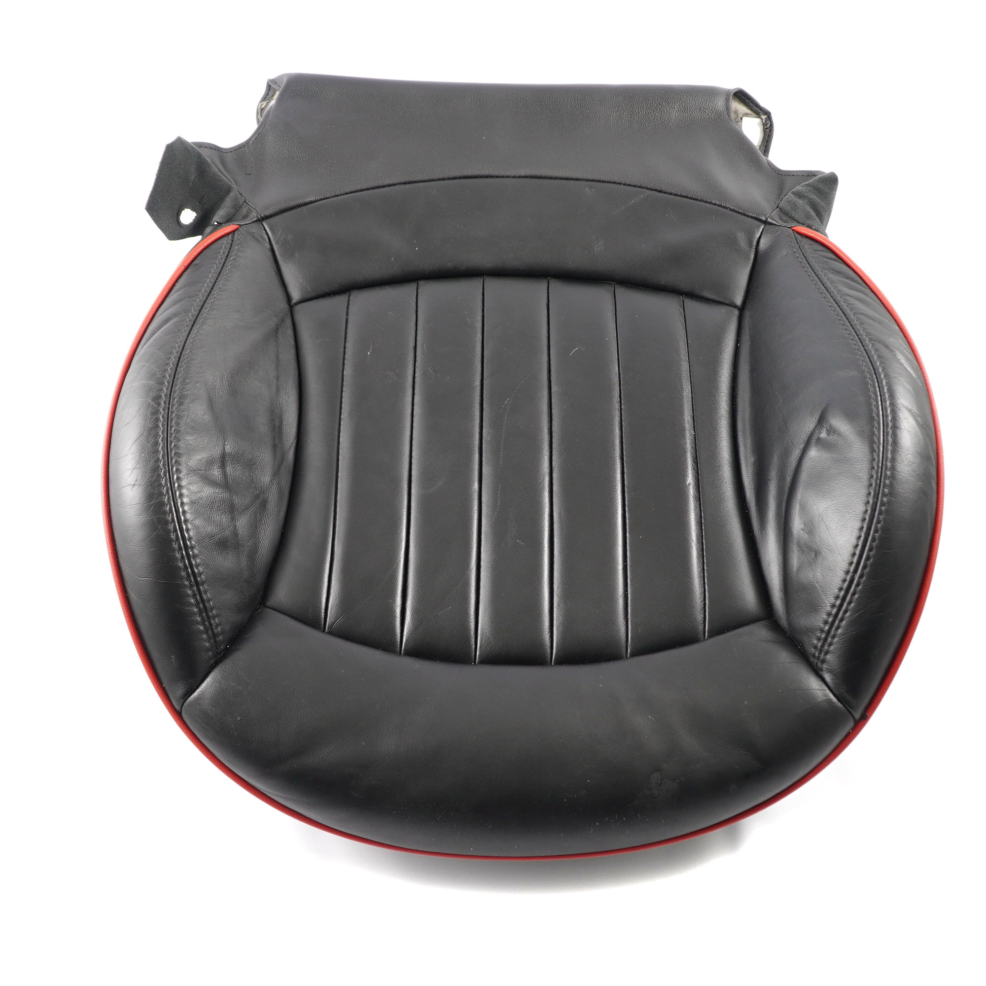 Seat Cover Heated Mini R56 R57 Front Right O/S JCW GP2 Sport Leather Black Red