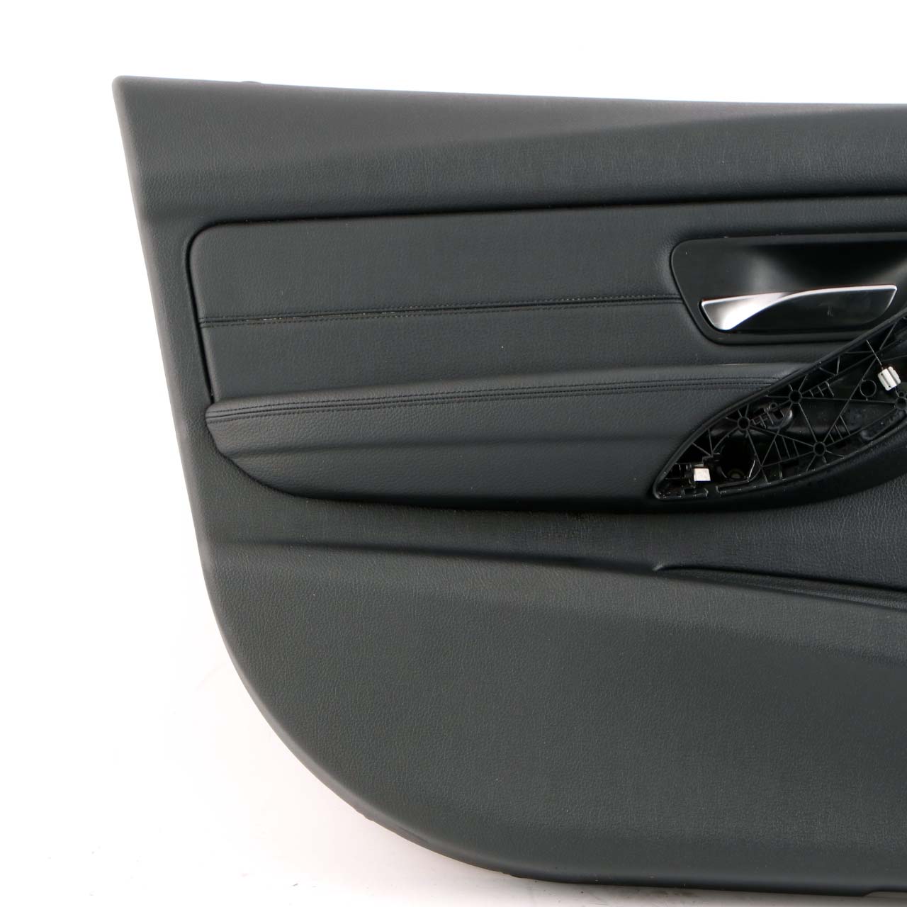 BMW F30 F31 Door Card Front Left N/S Lining Panel Black Leather Dakota