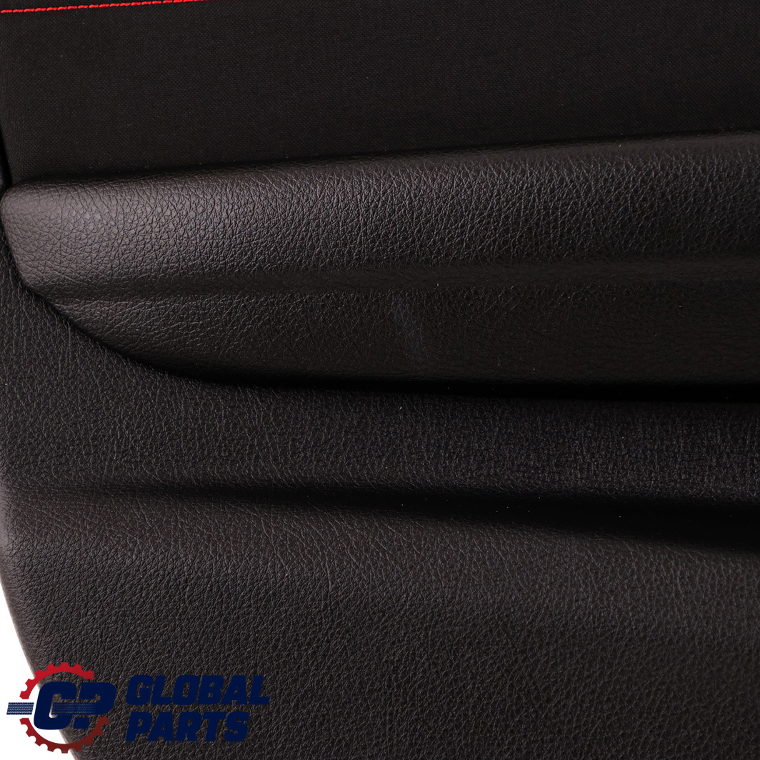 BMW 3 F30 F31 Front Left N/S Door Card Lining Panel Fabric Anthracite Red