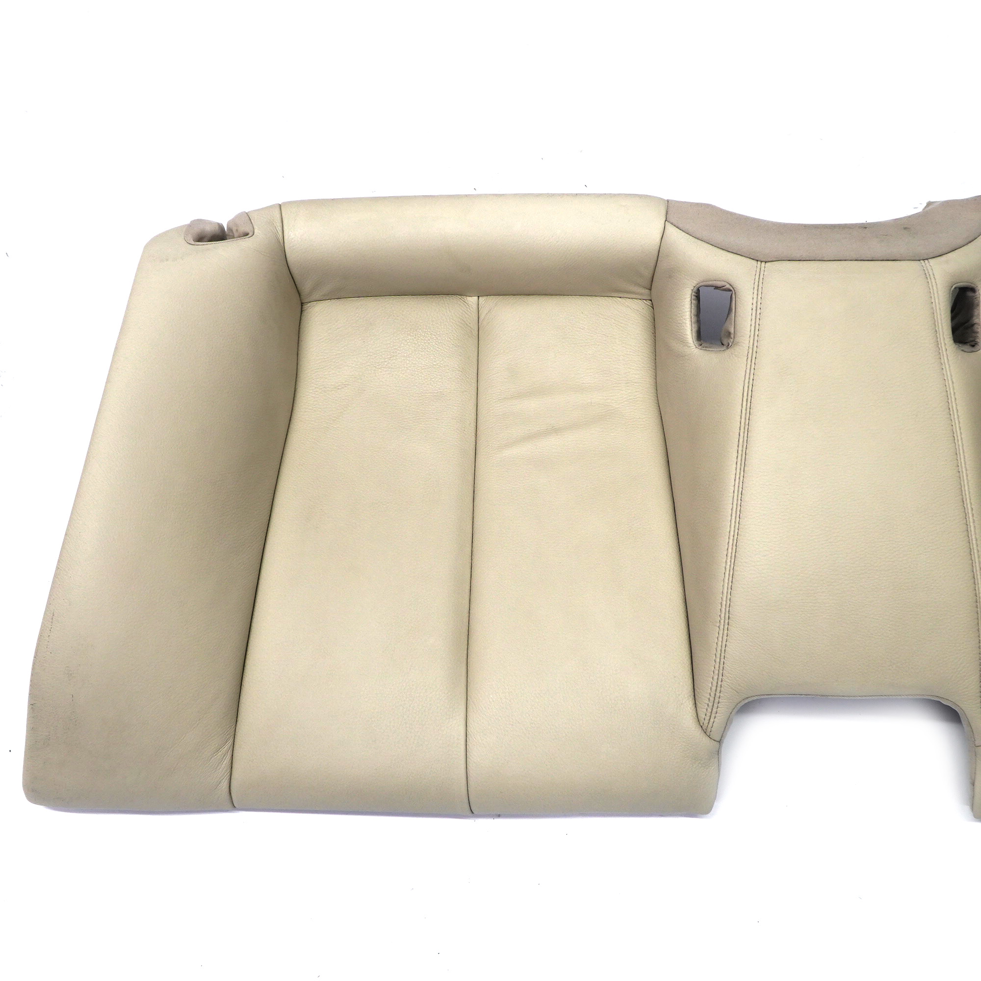 Seat Bench Rear BMW F12 F13 Seat Base Couch Cover Leather Dakota Ivory White