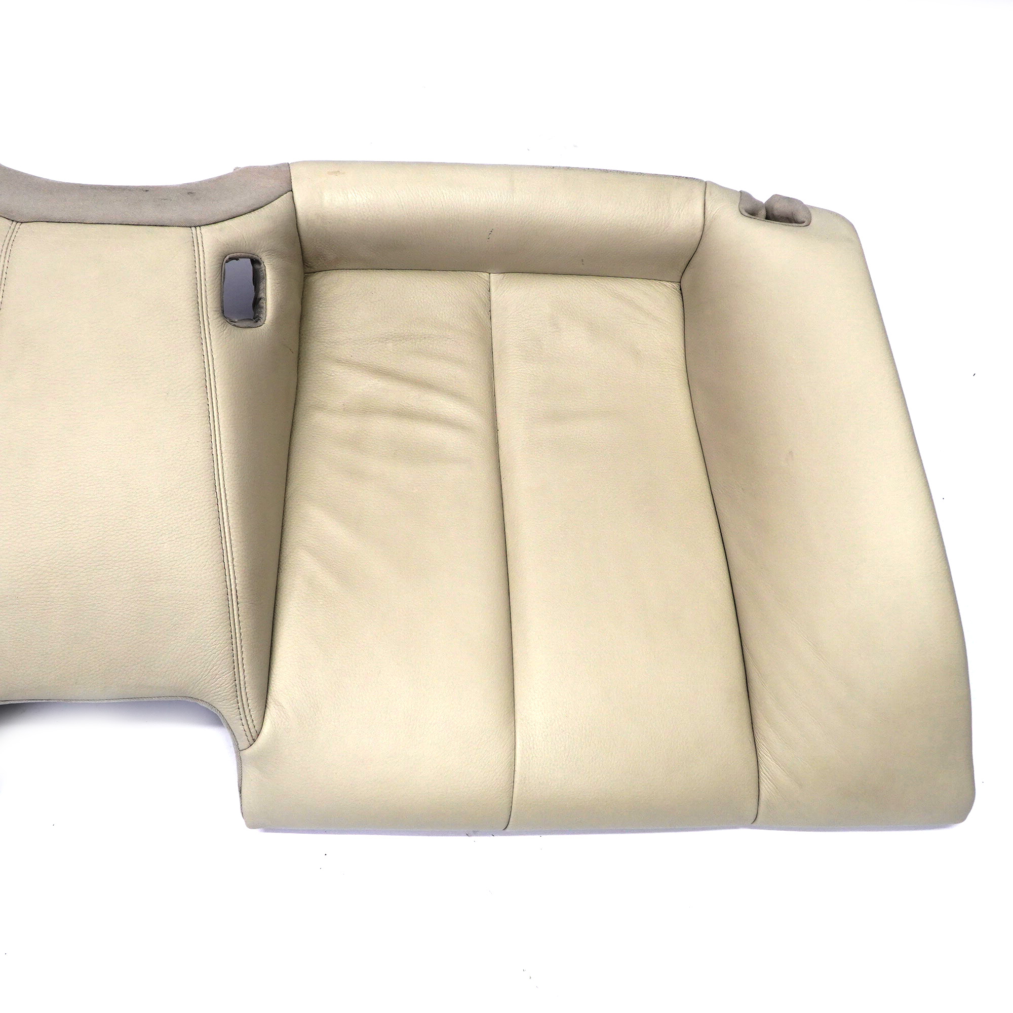 Seat Bench Rear BMW F12 F13 Seat Base Couch Cover Leather Dakota Ivory White