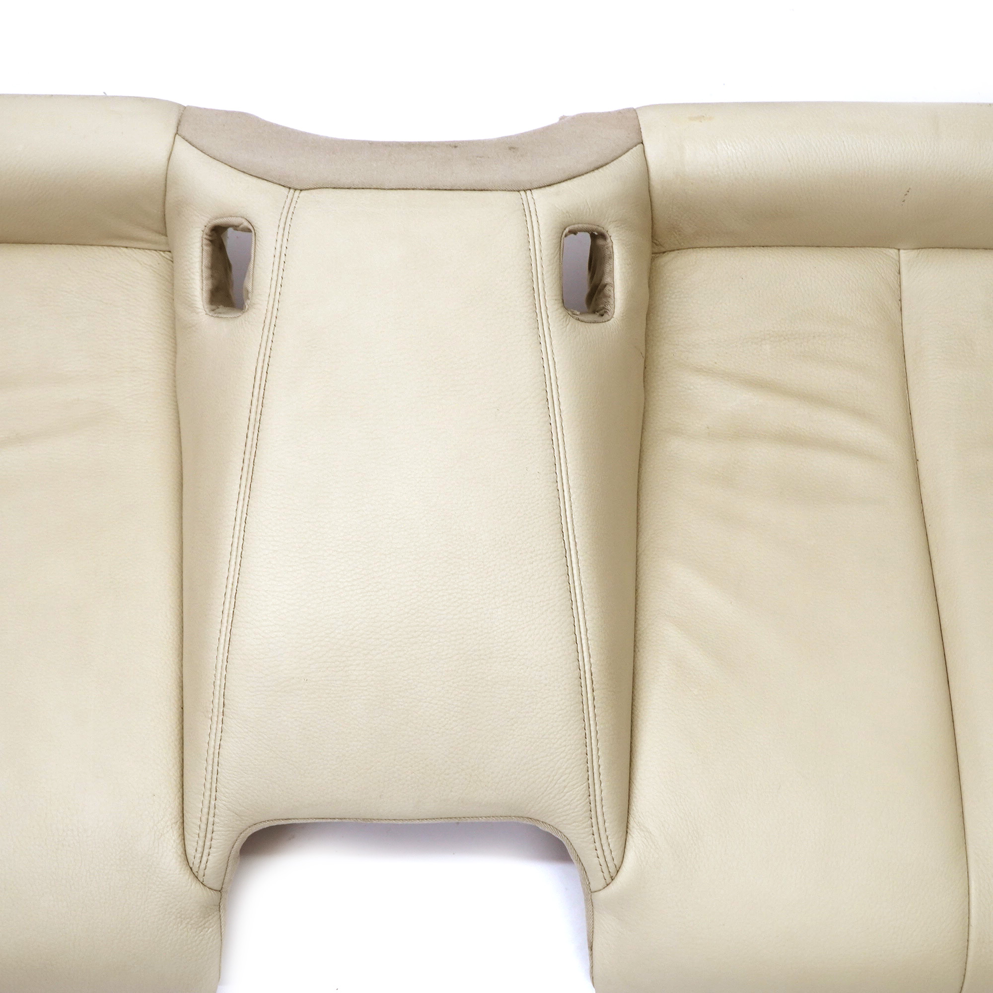 Seat Bench Rear BMW F12 F13 Seat Base Couch Cover Leather Dakota Ivory White