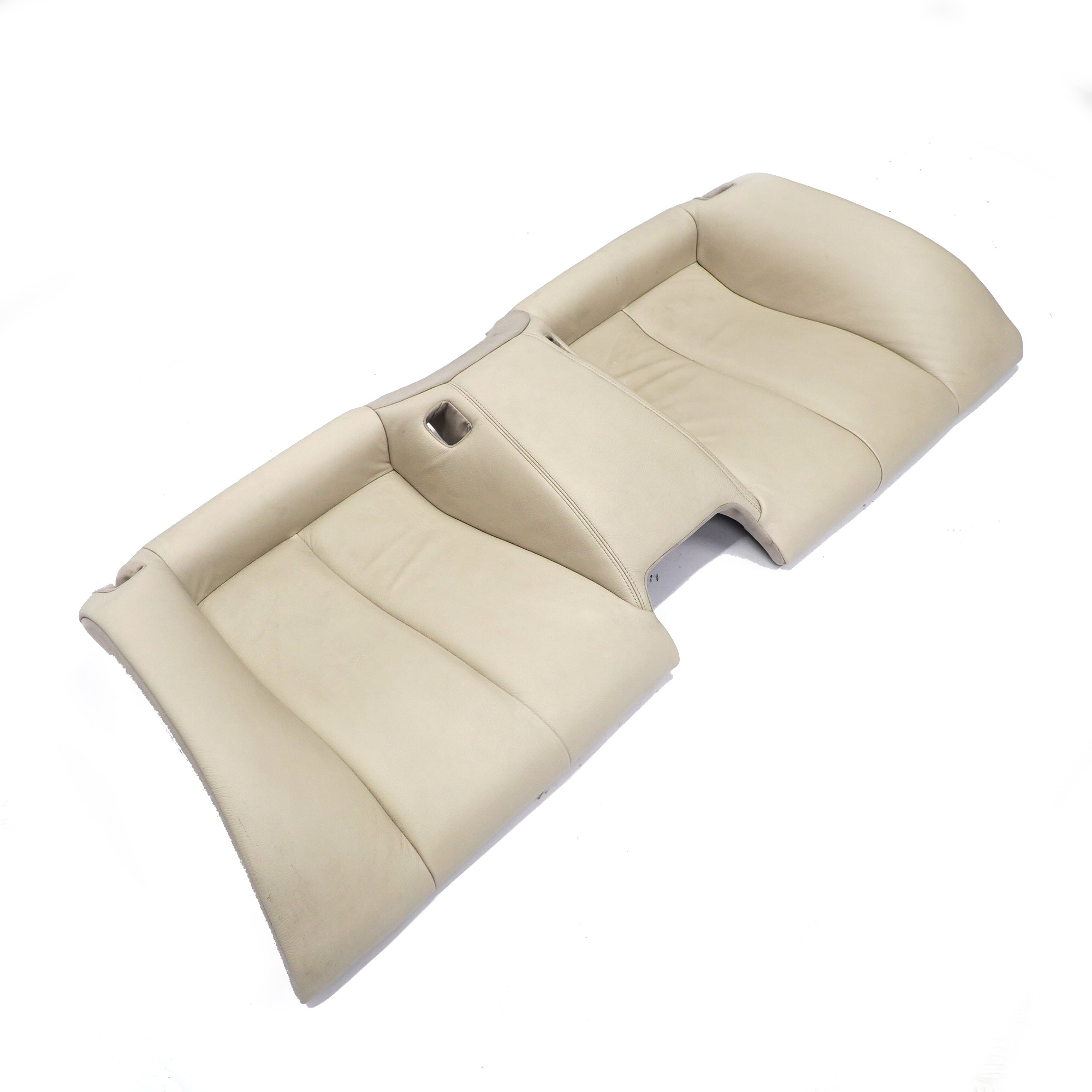 Seat Bench Rear BMW F12 F13 Seat Base Couch Cover Leather Dakota Ivory White