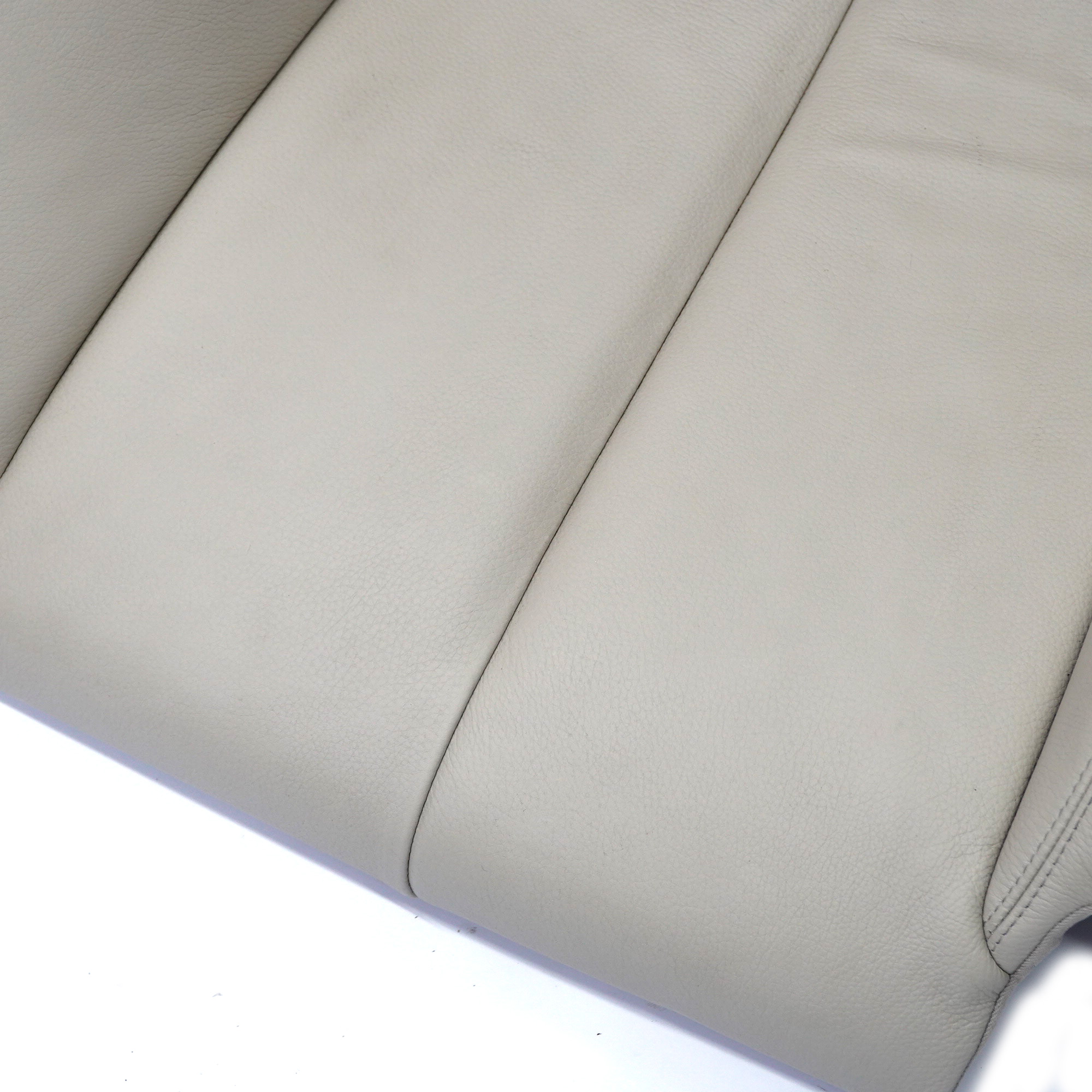 Seat Bench Rear BMW F12 F13 Seat Base Couch Cover Leather Dakota Ivory White