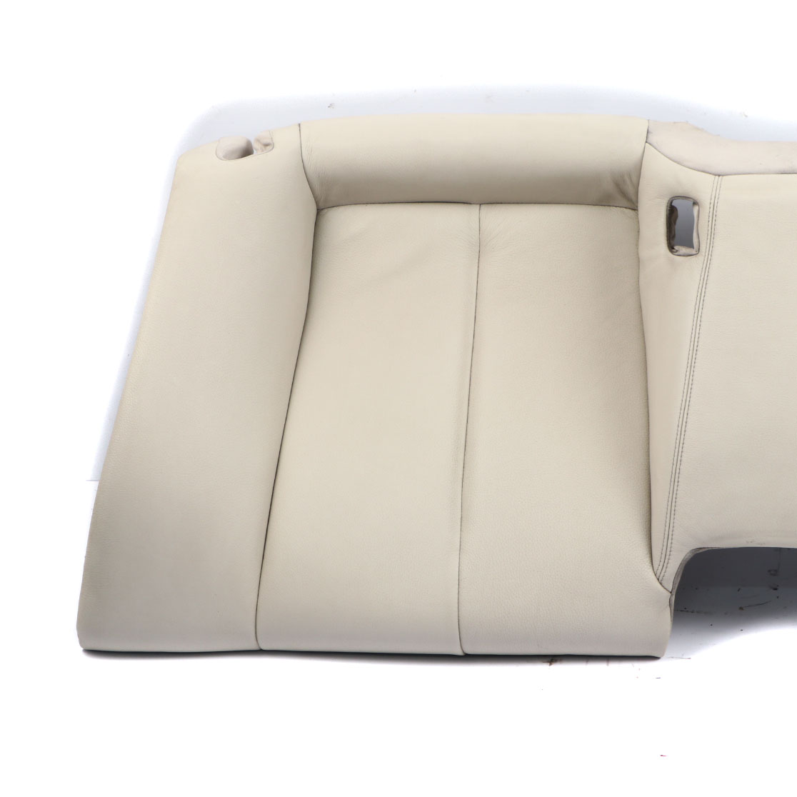 Seat Bench Rear BMW F12 F13 Base Couch Seat Cover Leather Dakota Ivory White